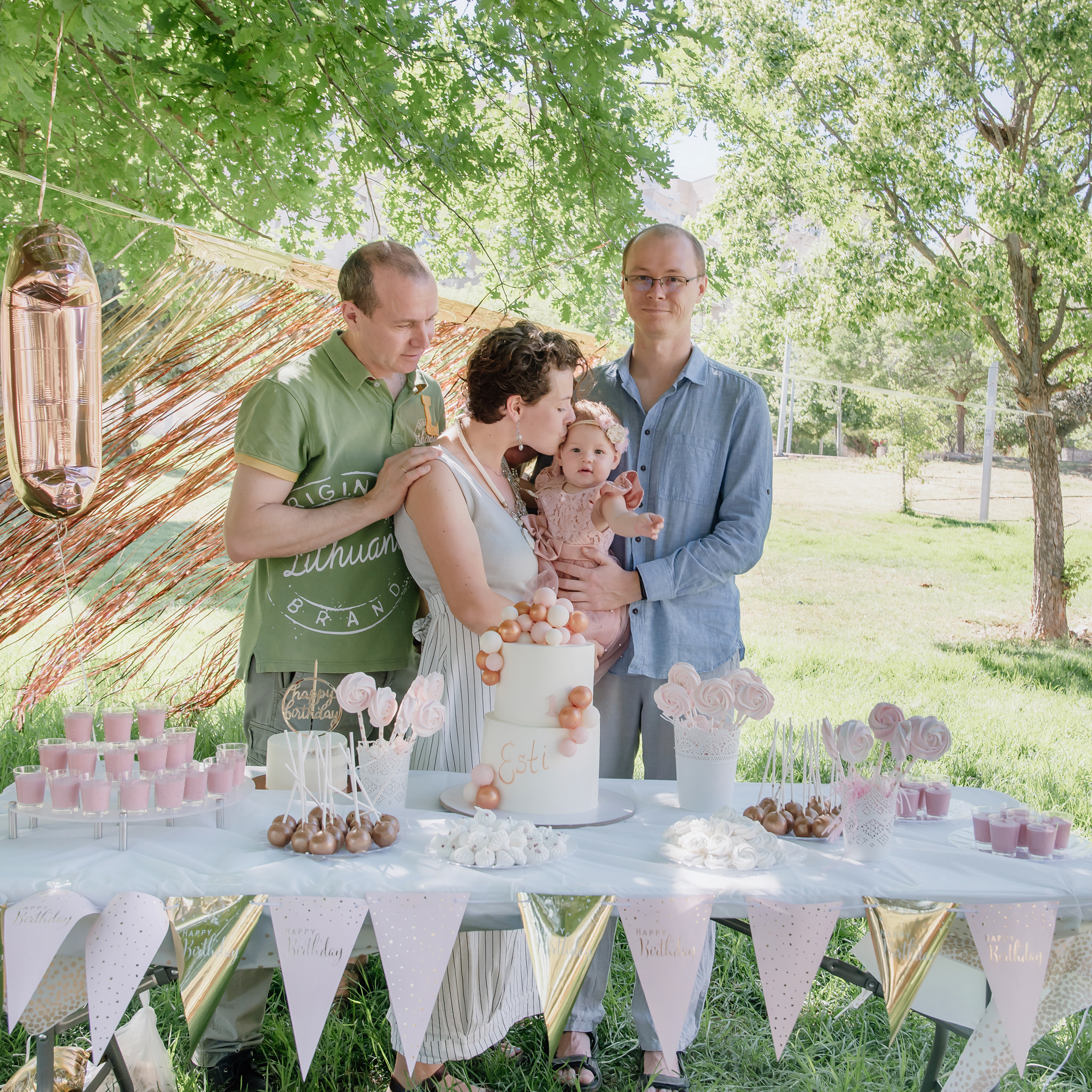 Esti’s birthday 1 year. Photographer in Israel Luba Ternavskaya