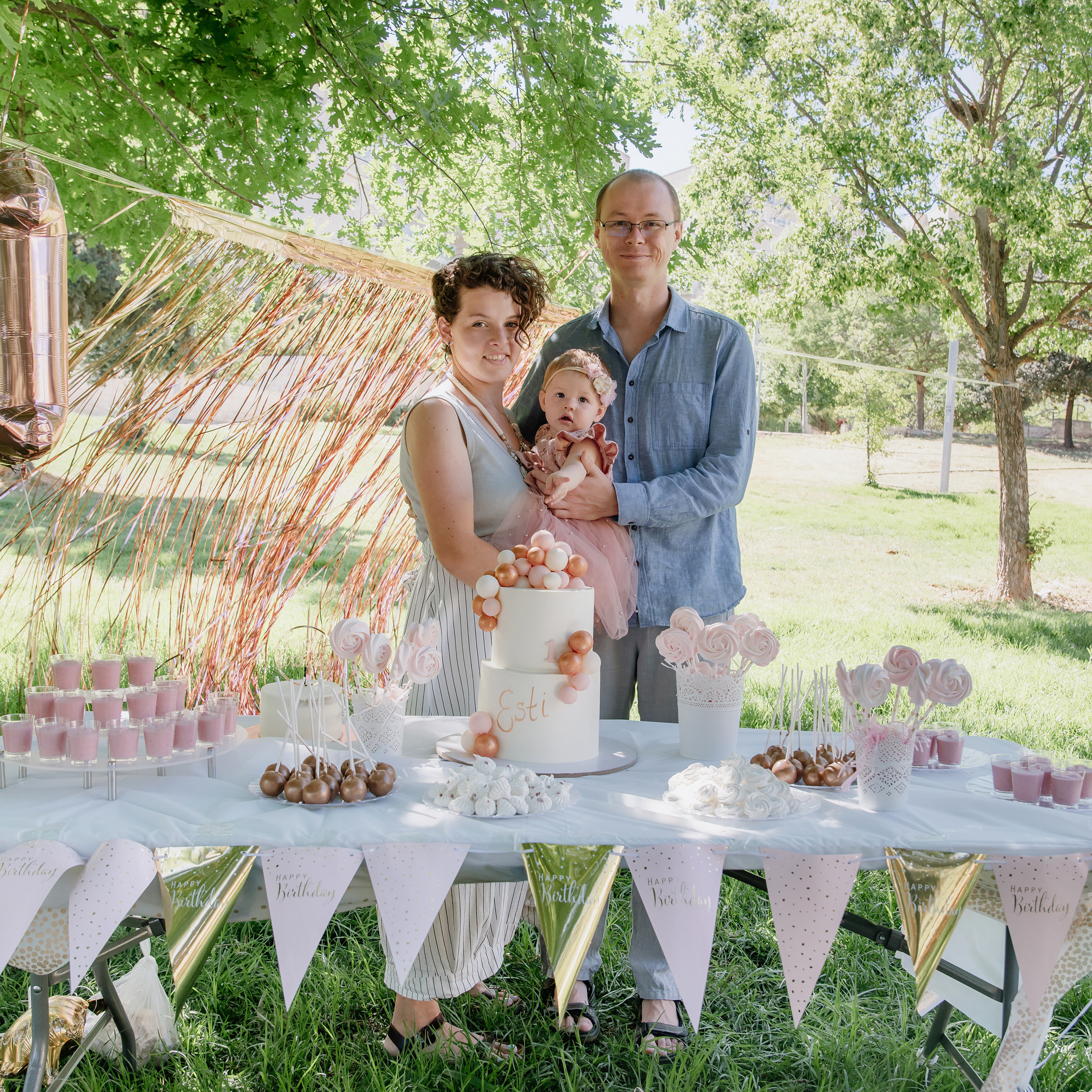 Esti’s birthday 1 year. Photographer in Israel Luba Ternavskaya