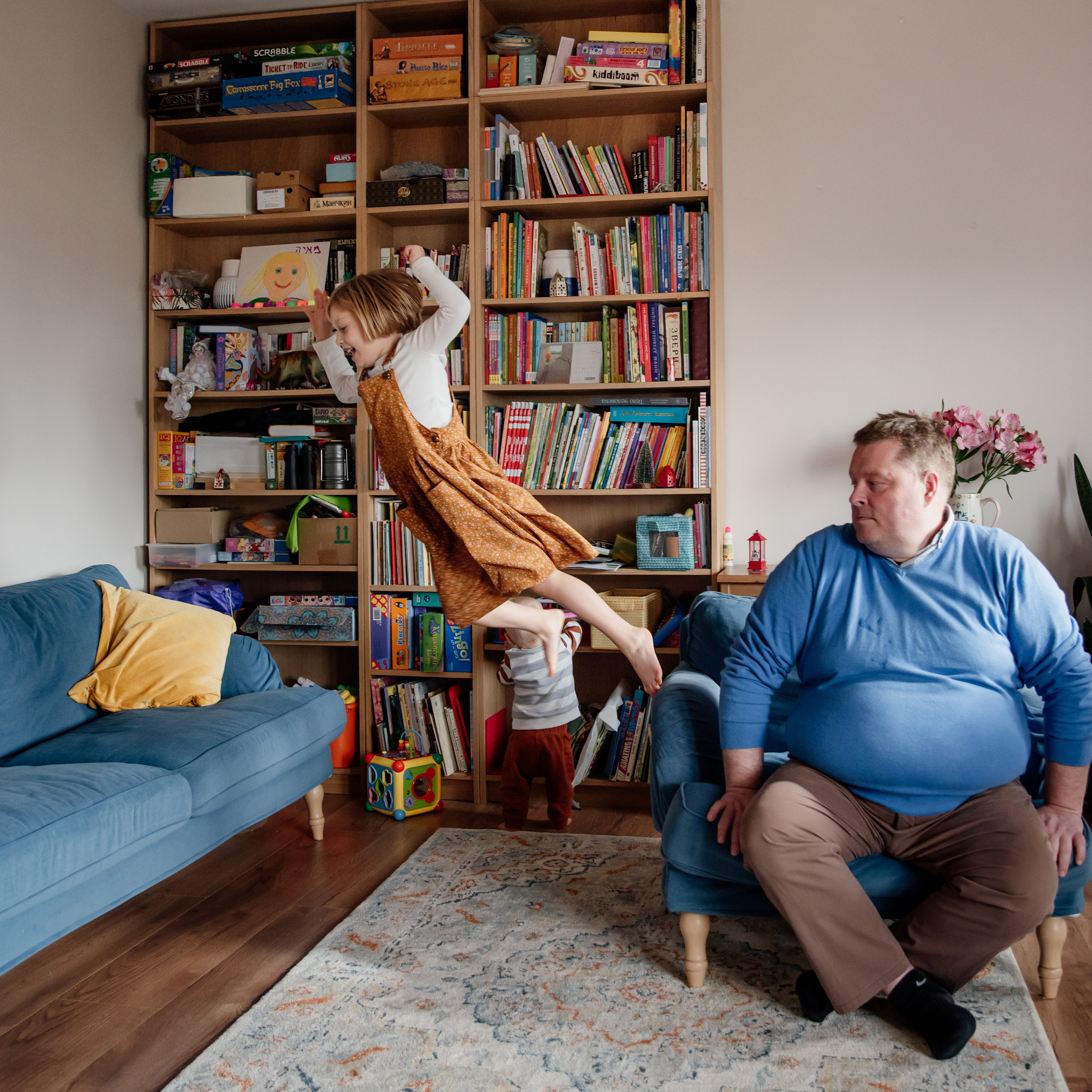 Family home photoshoot. Photographer in Israel Luba Ternavskaya