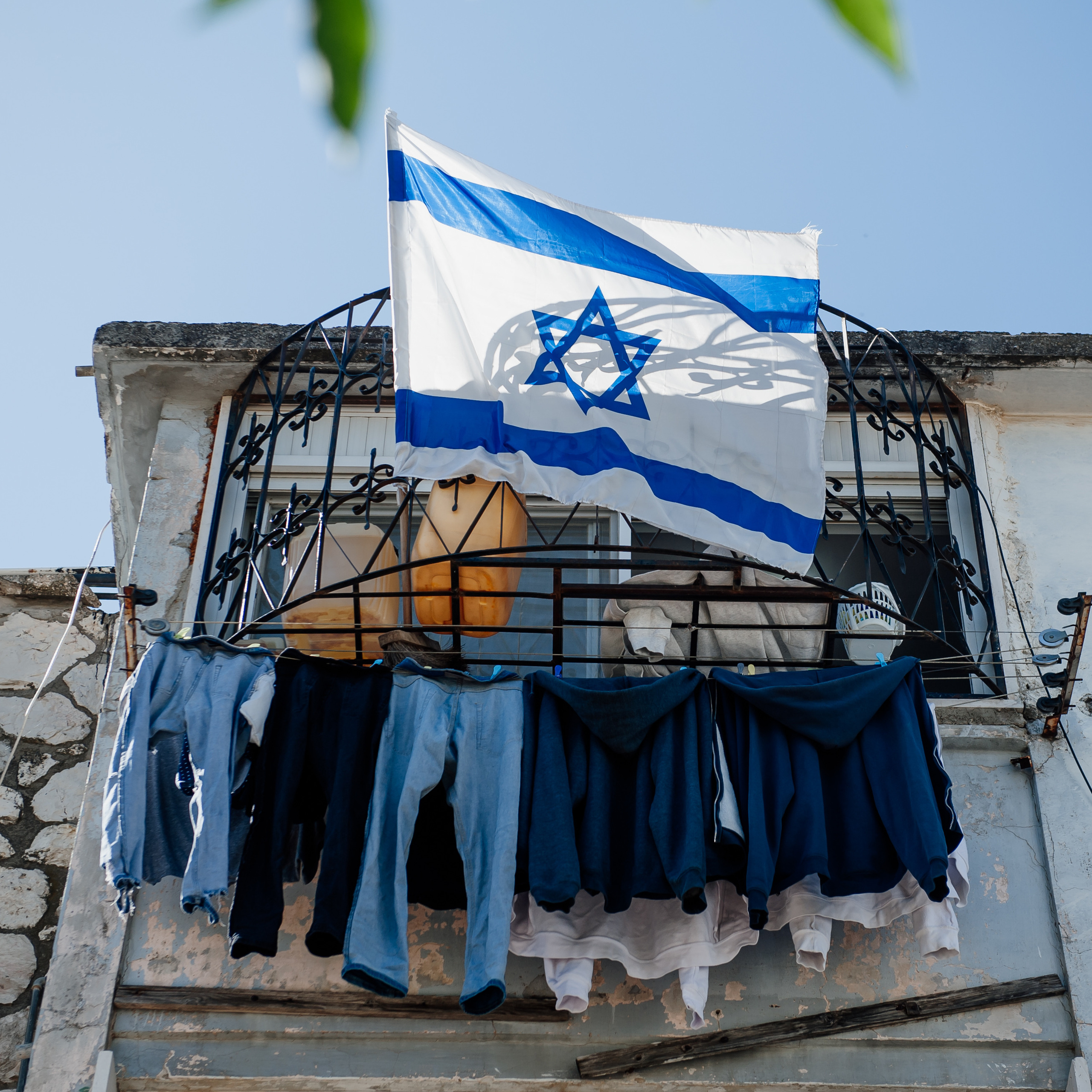 My favorite flag. Photographer in Israel Luba Ternavskaya