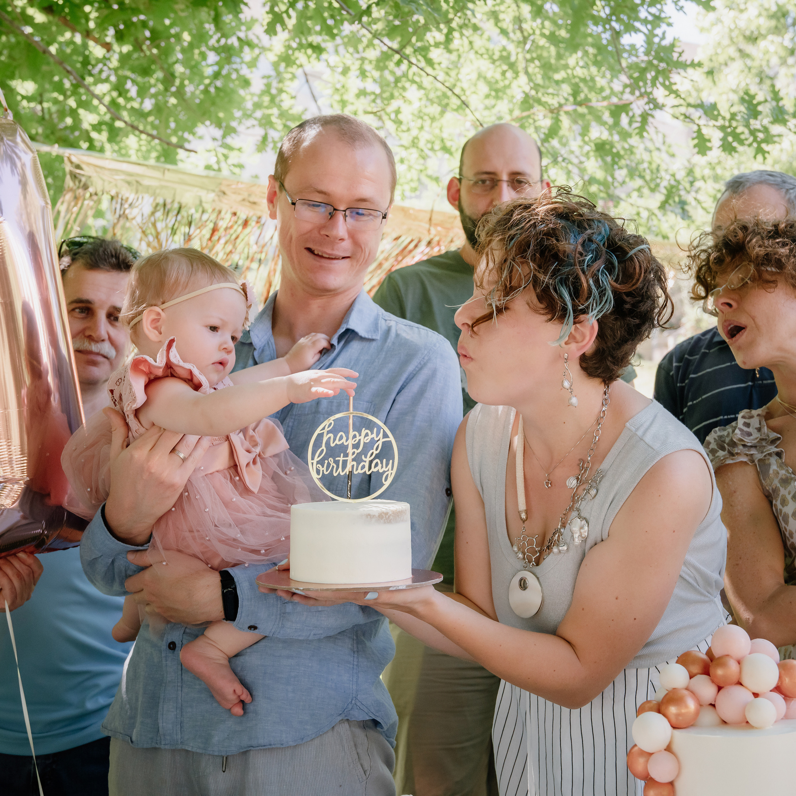 Esti’s birthday 1 year. Photographer in Israel Luba Ternavskaya