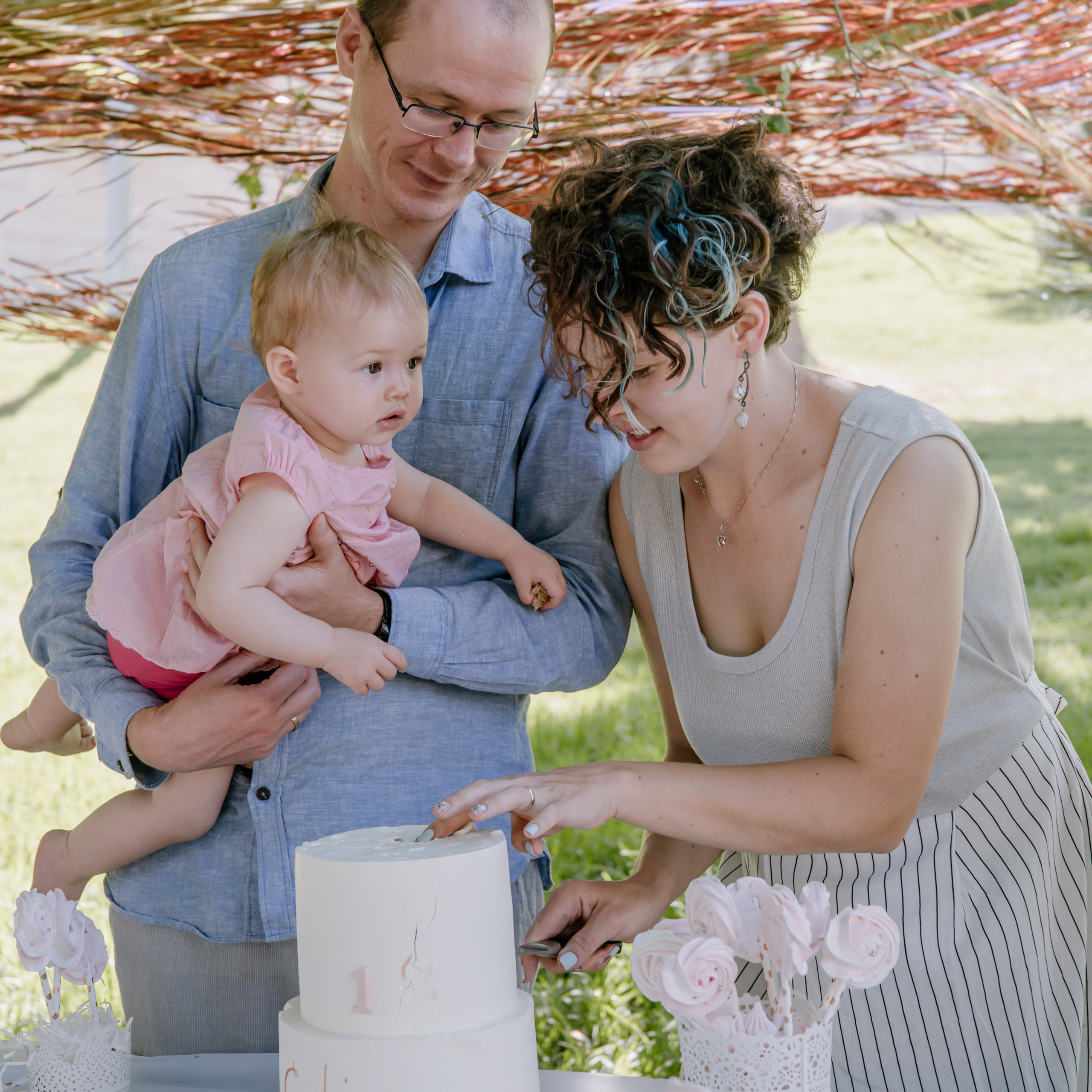 Esti’s birthday 1 year. Photographer in Israel Luba Ternavskaya
