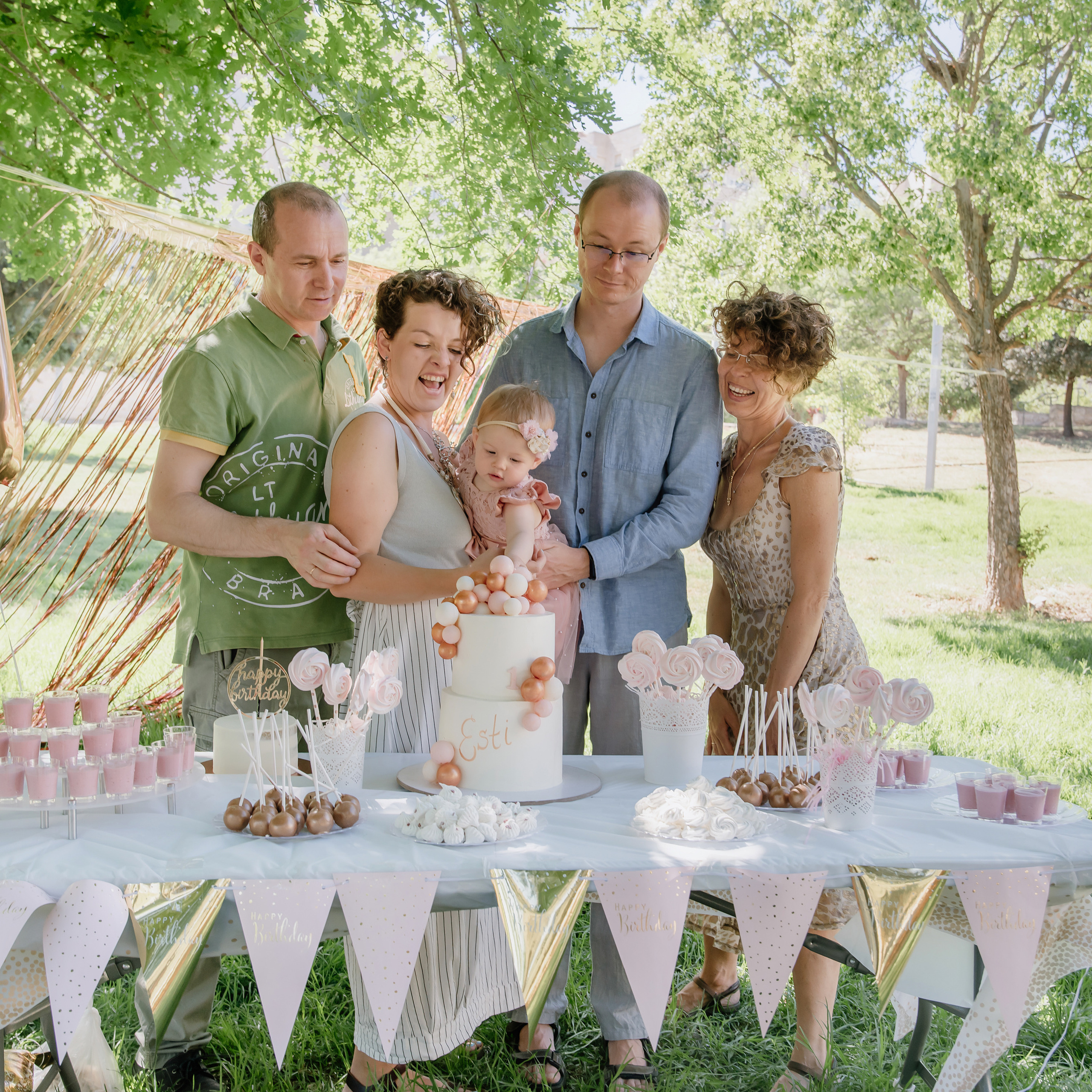 Esti’s birthday 1 year. Photographer in Israel Luba Ternavskaya