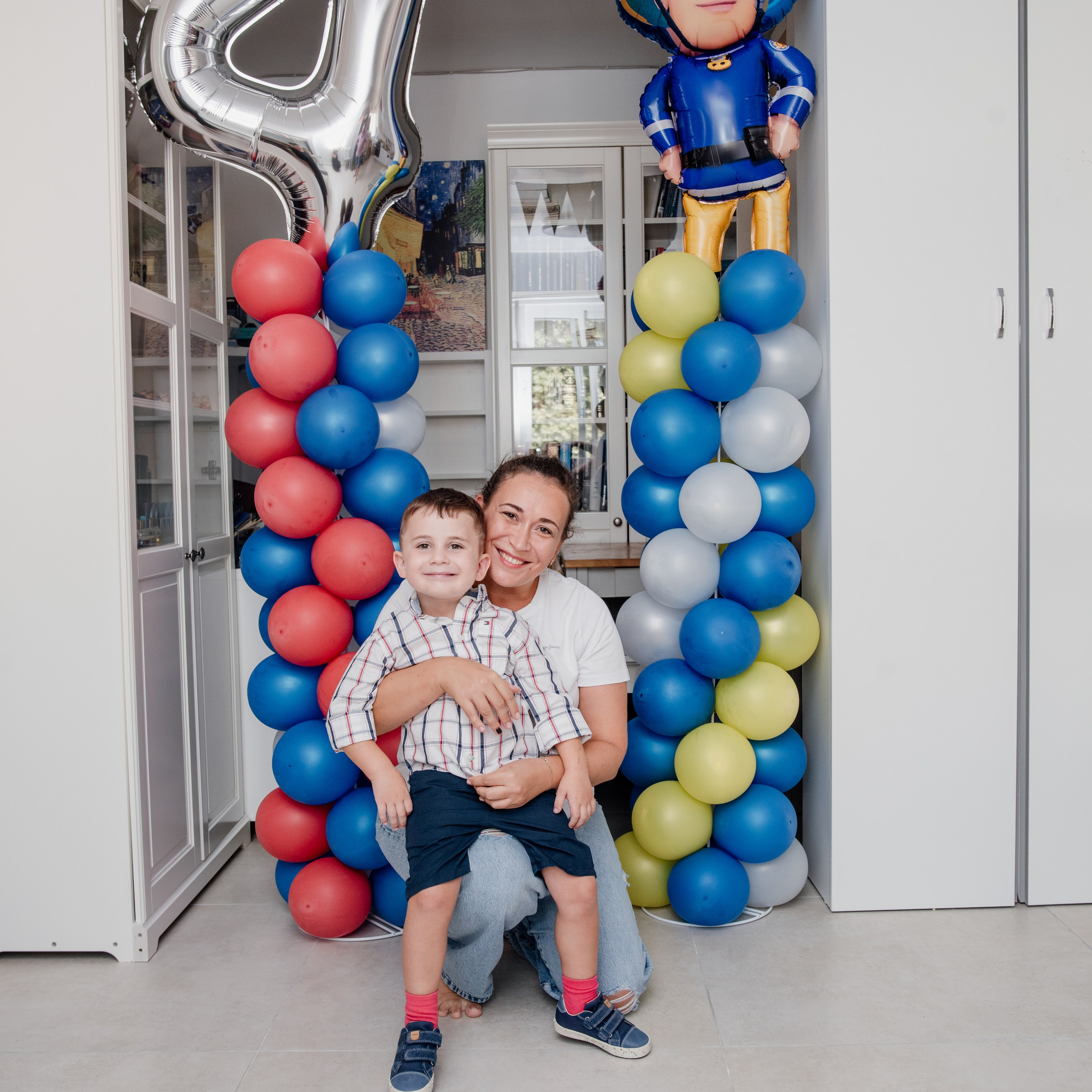 Moshe’s birth day 4 years. Photographer in Israel Luba Ternavskaya