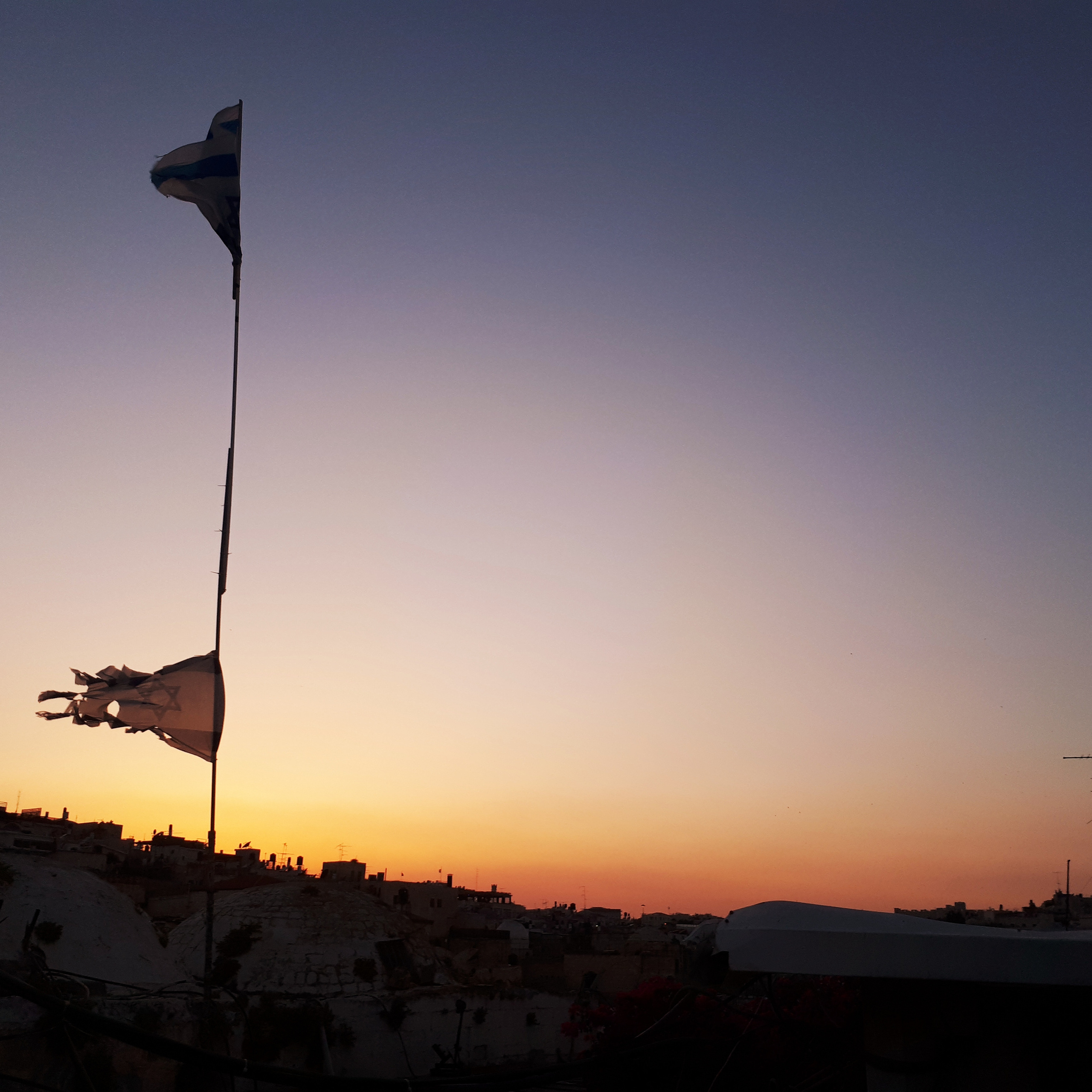 My favorite flag. Photographer in Israel Luba Ternavskaya