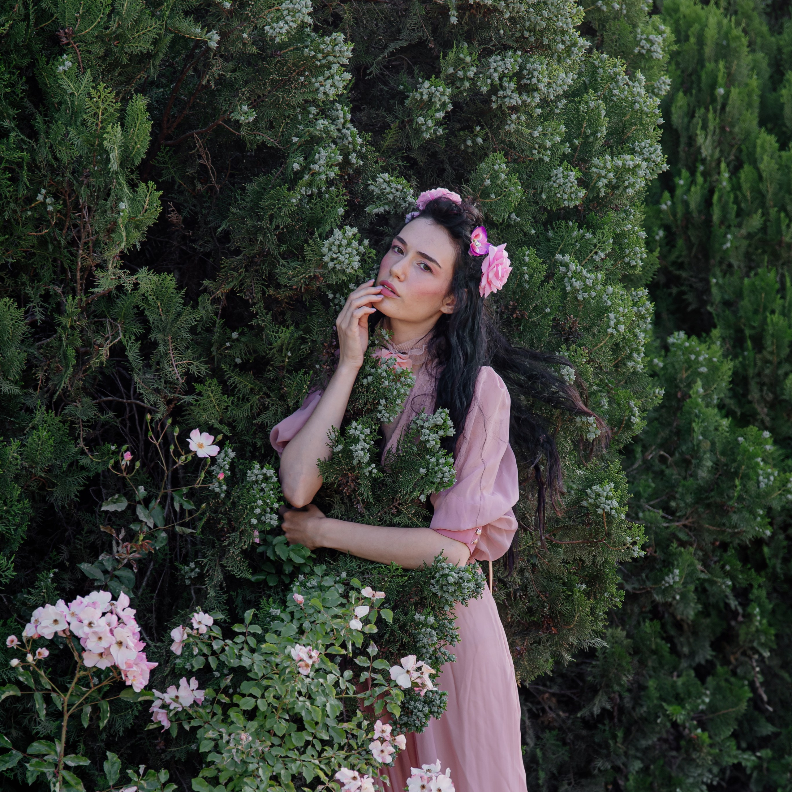 The secret life of dryad. Photographer in Israel Luba Ternavskaya