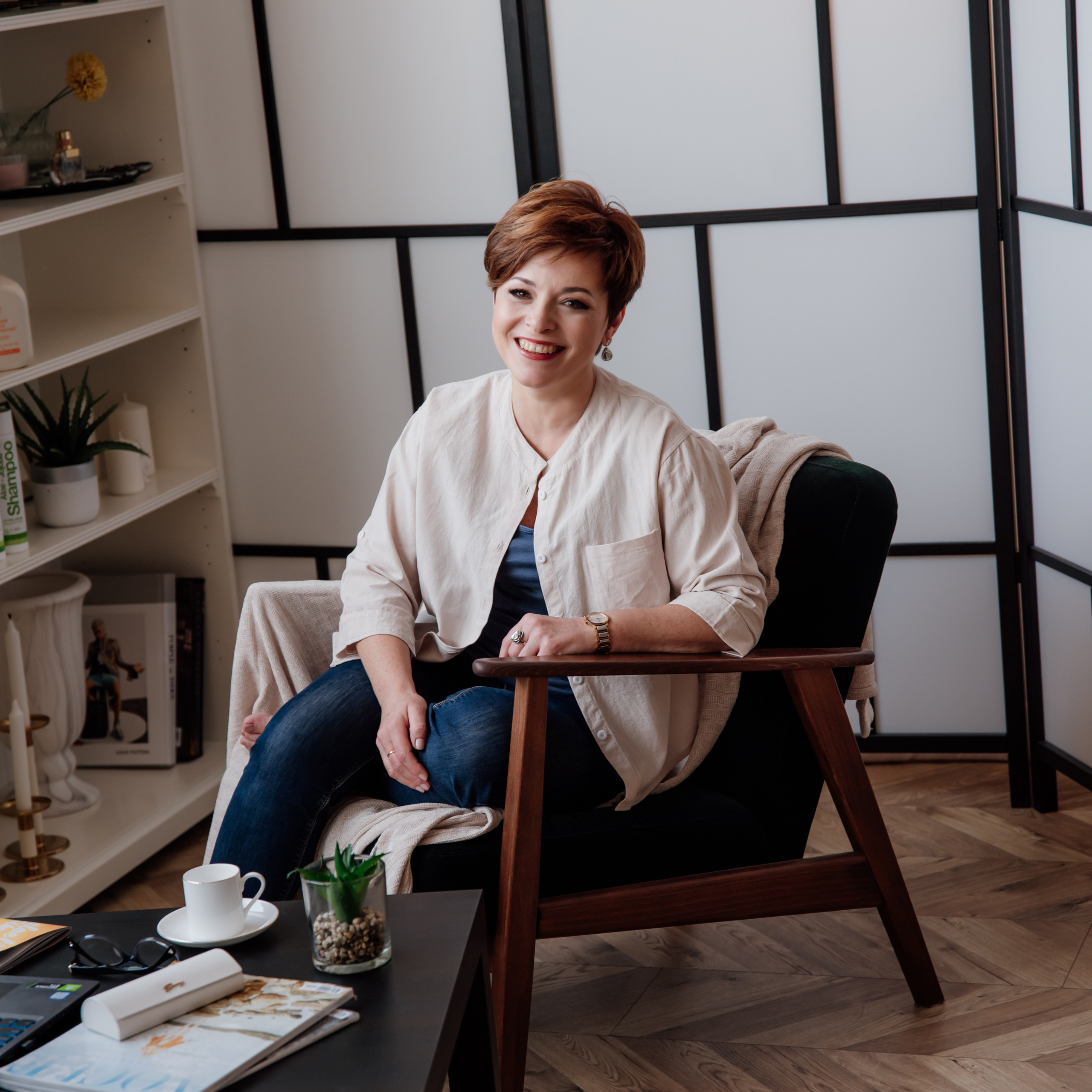 Shooting for a business entrepreneur