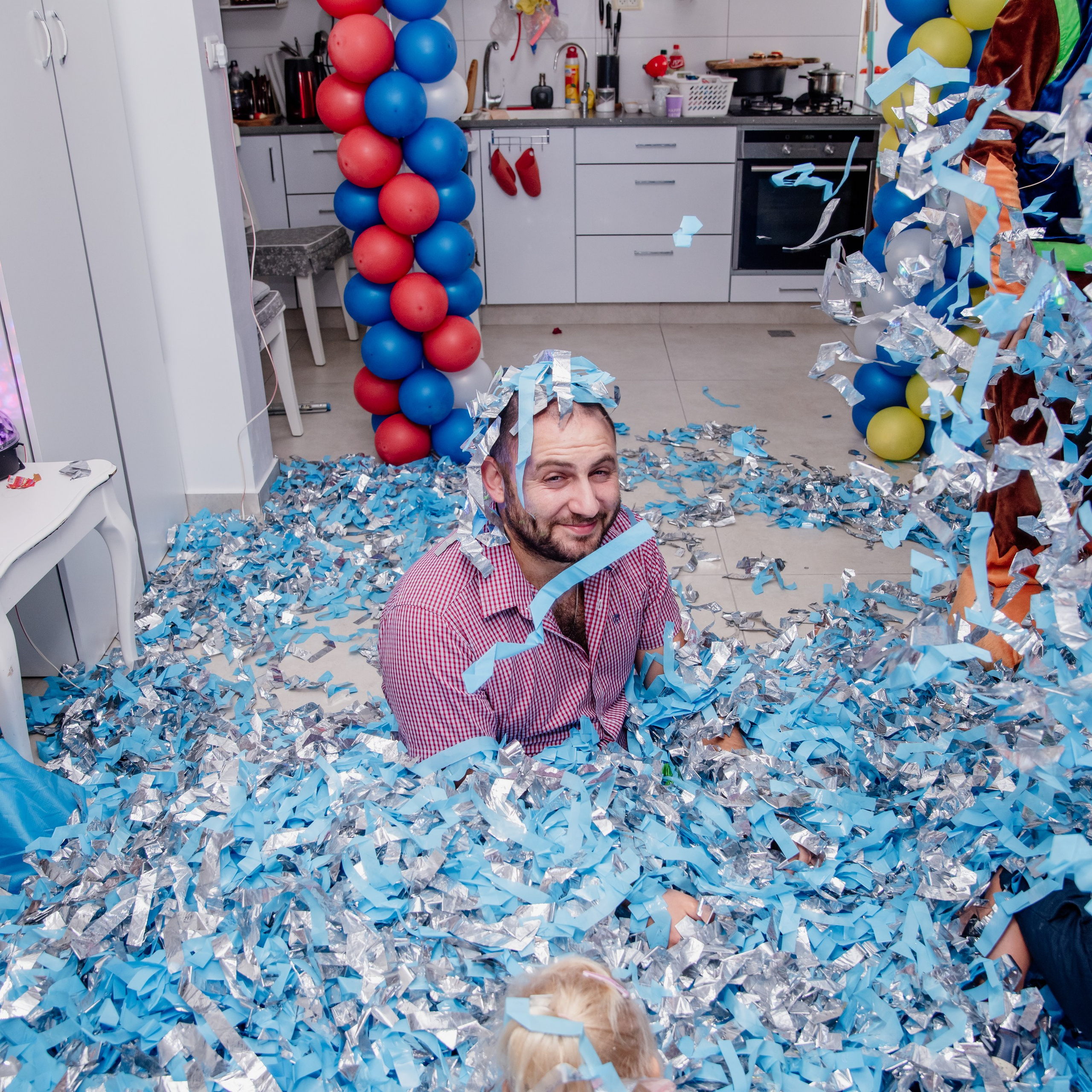 Moshe’s birth day 4 years. Photographer in Israel Luba Ternavskaya