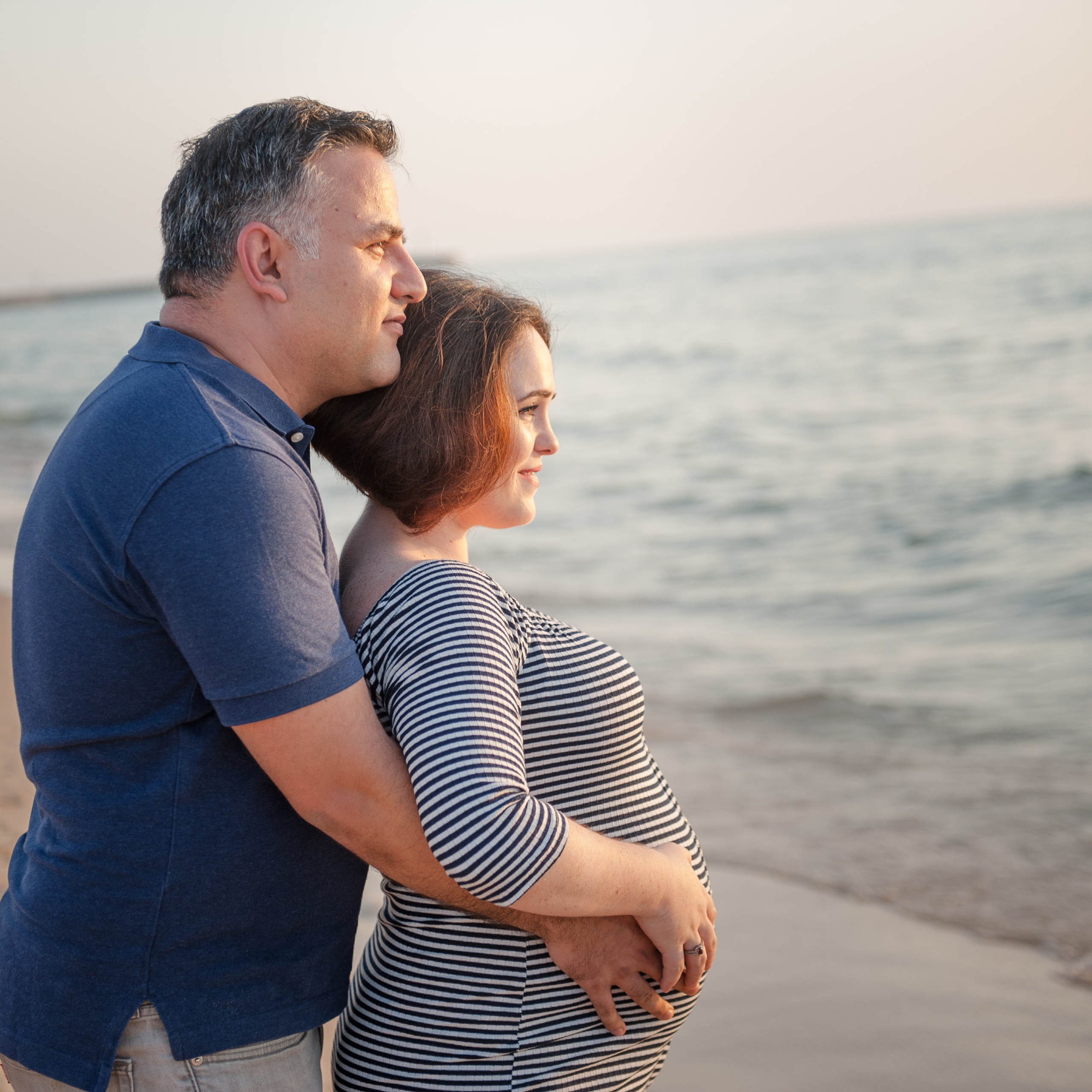 Outdoor maternity photoshoot. Photographer in Israel Luba Ternavskaya