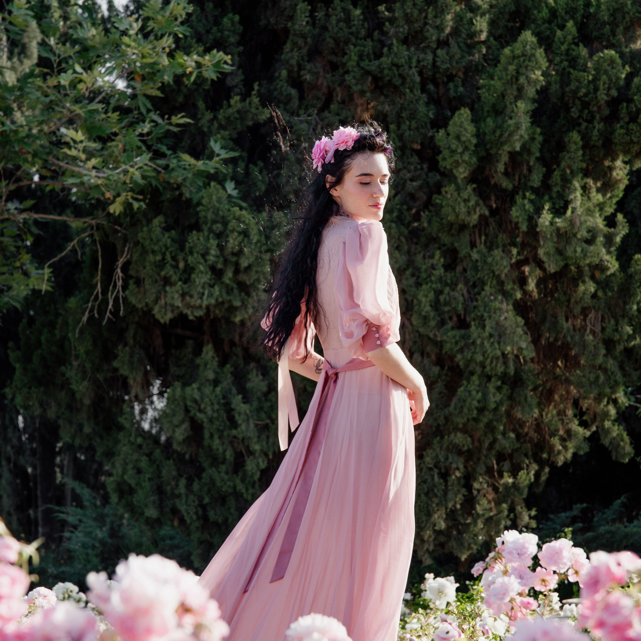 The secret life of dryad. Photographer in Israel Luba Ternavskaya