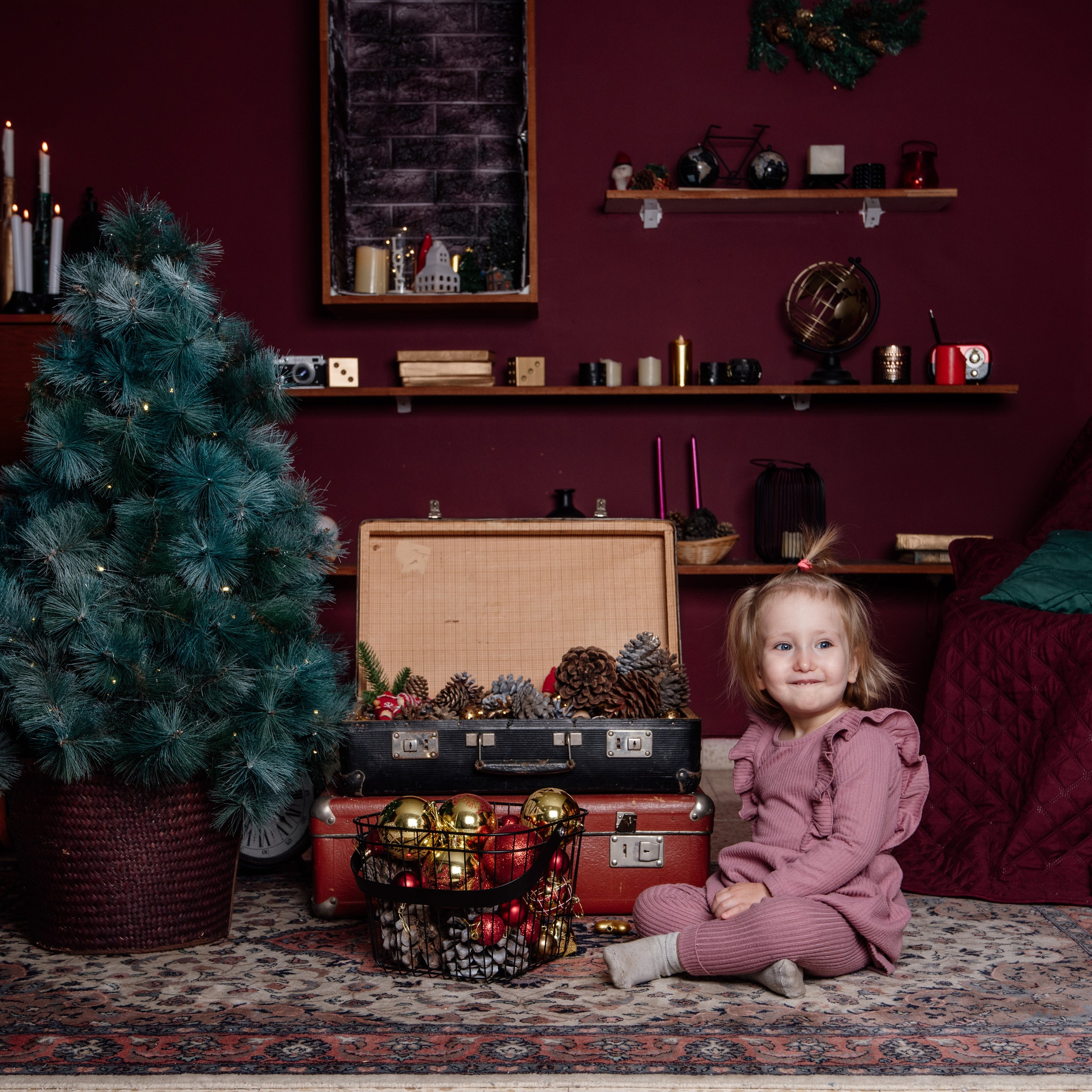 New year photoshoot. Photographer in Israel Luba Ternavskaya