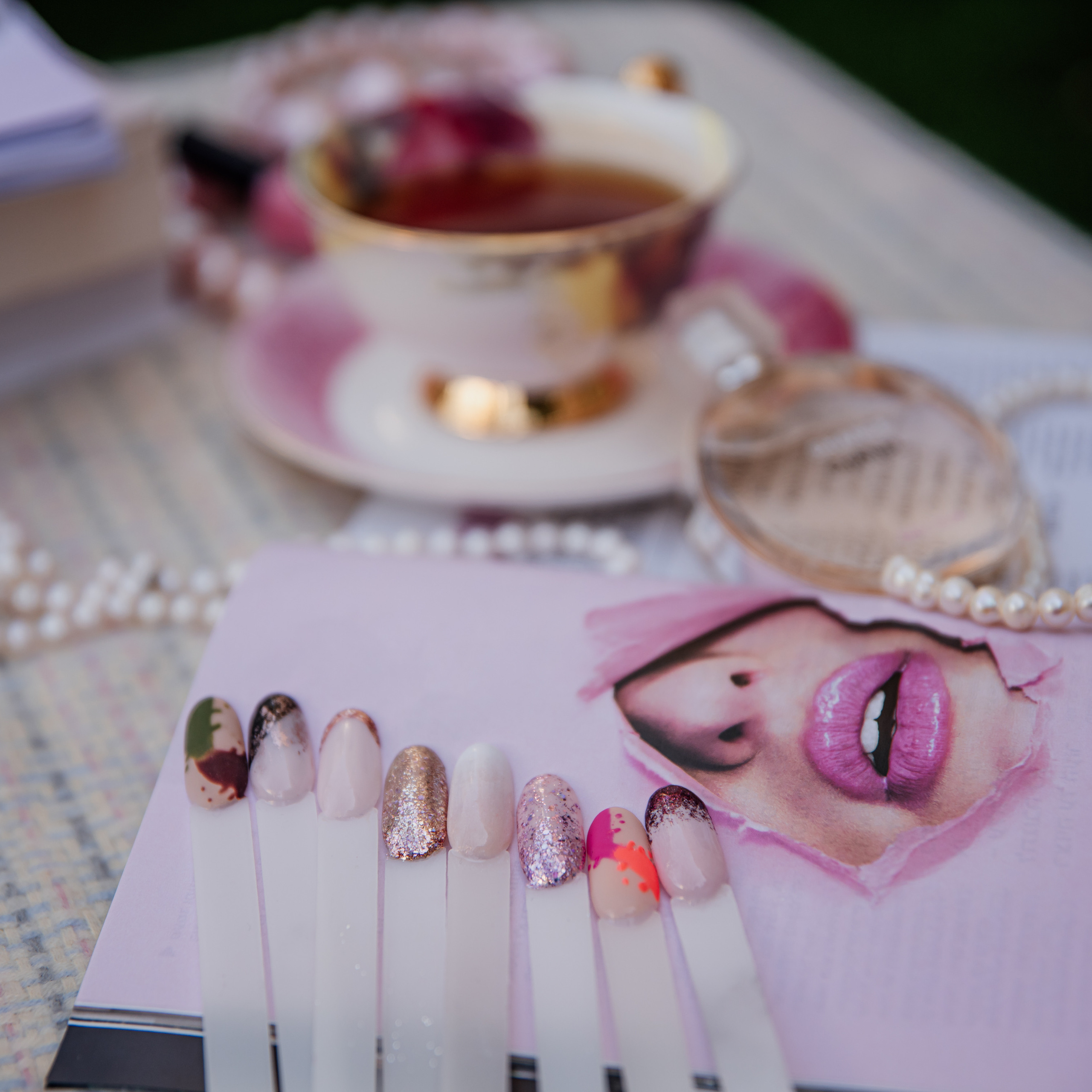 Profile for a manicurist. Photographer in Israel Luba Ternavskaya