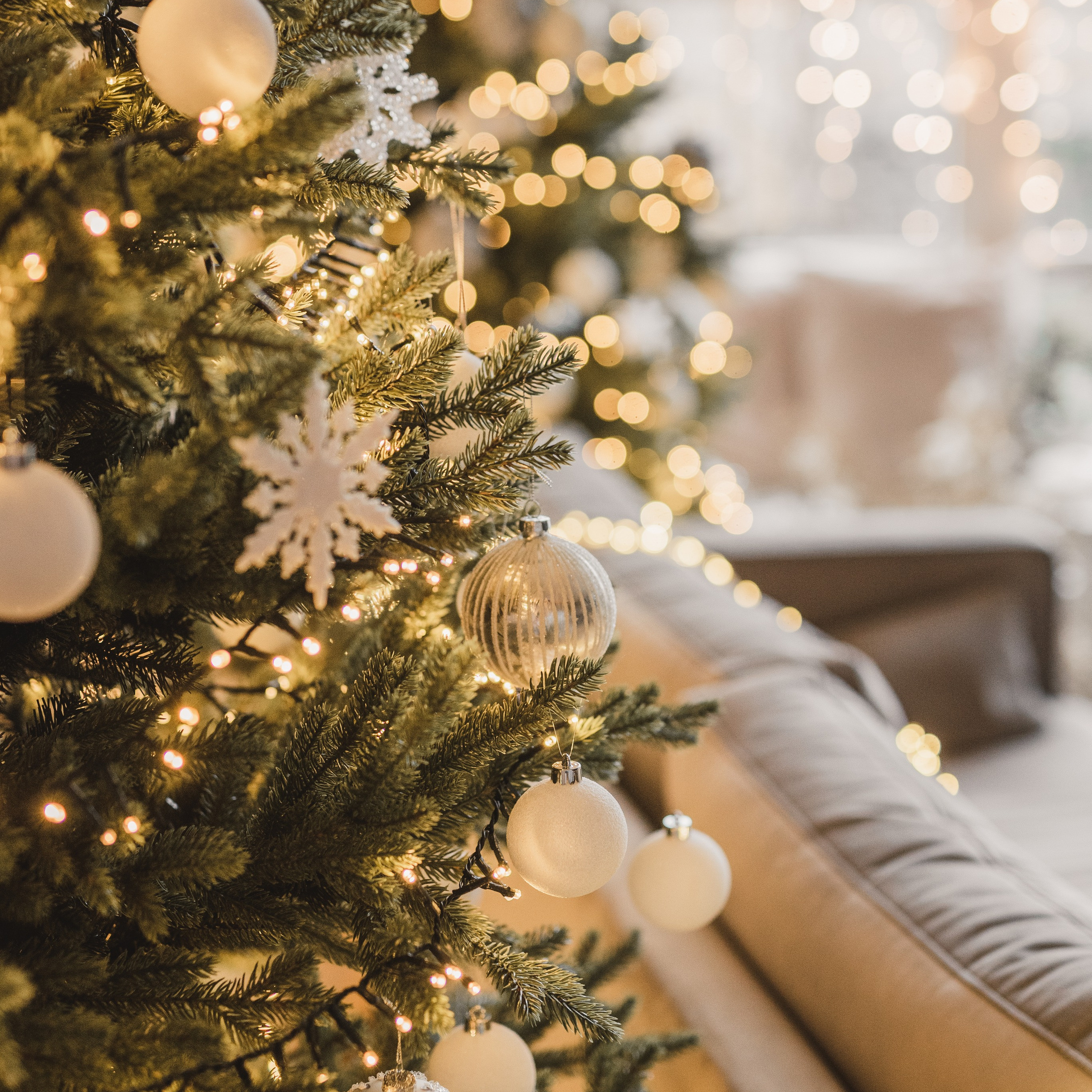 Рождественская фотостудия Рига. Рождественская спальня. Рождественский декор