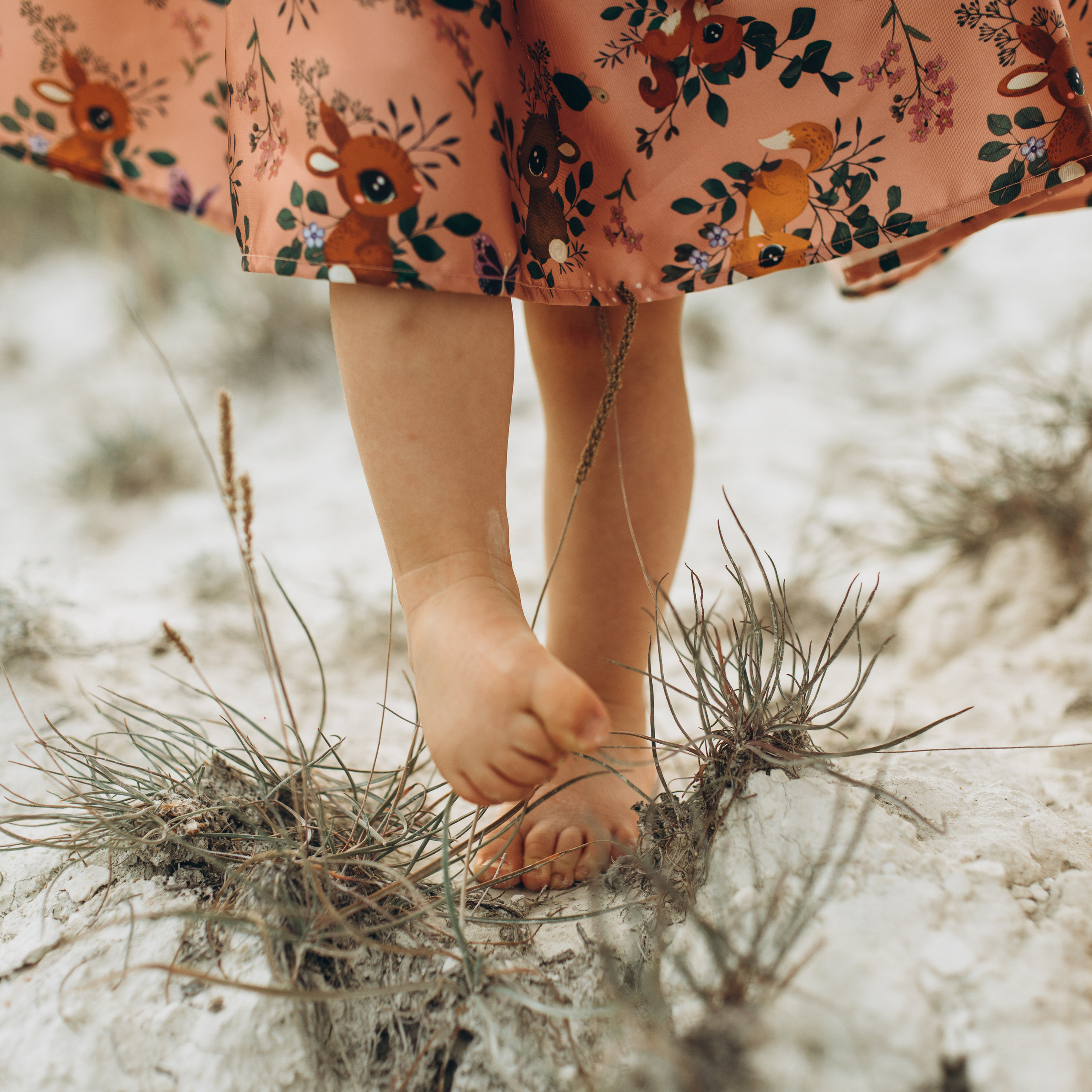 Barfuß in den Bergen