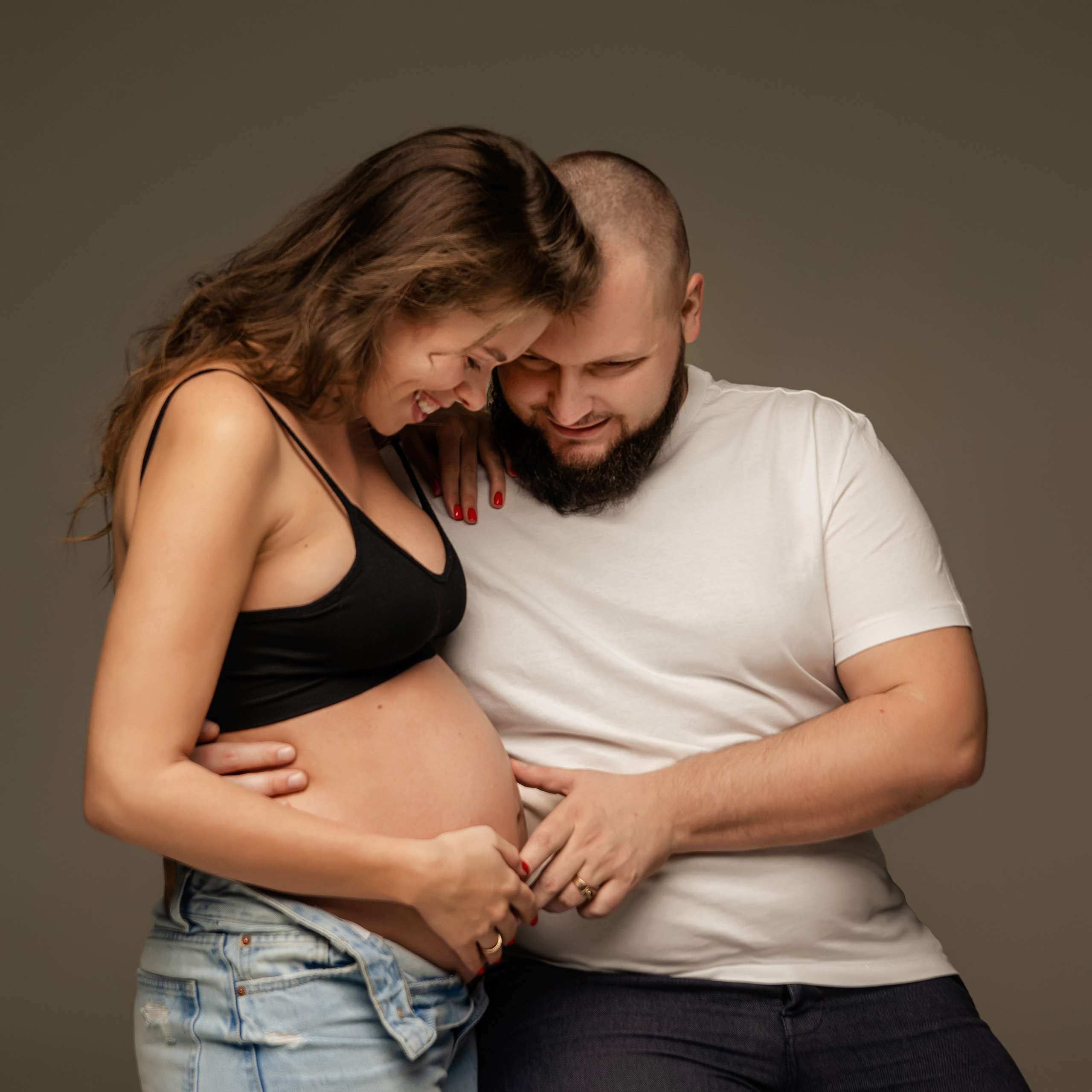 Беременность в студии