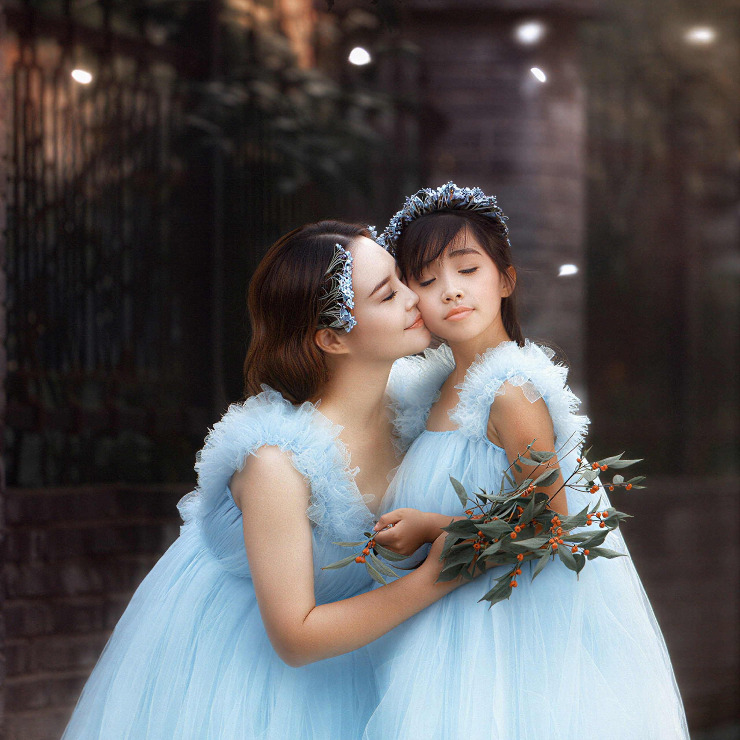 Artistic retouching and compositing