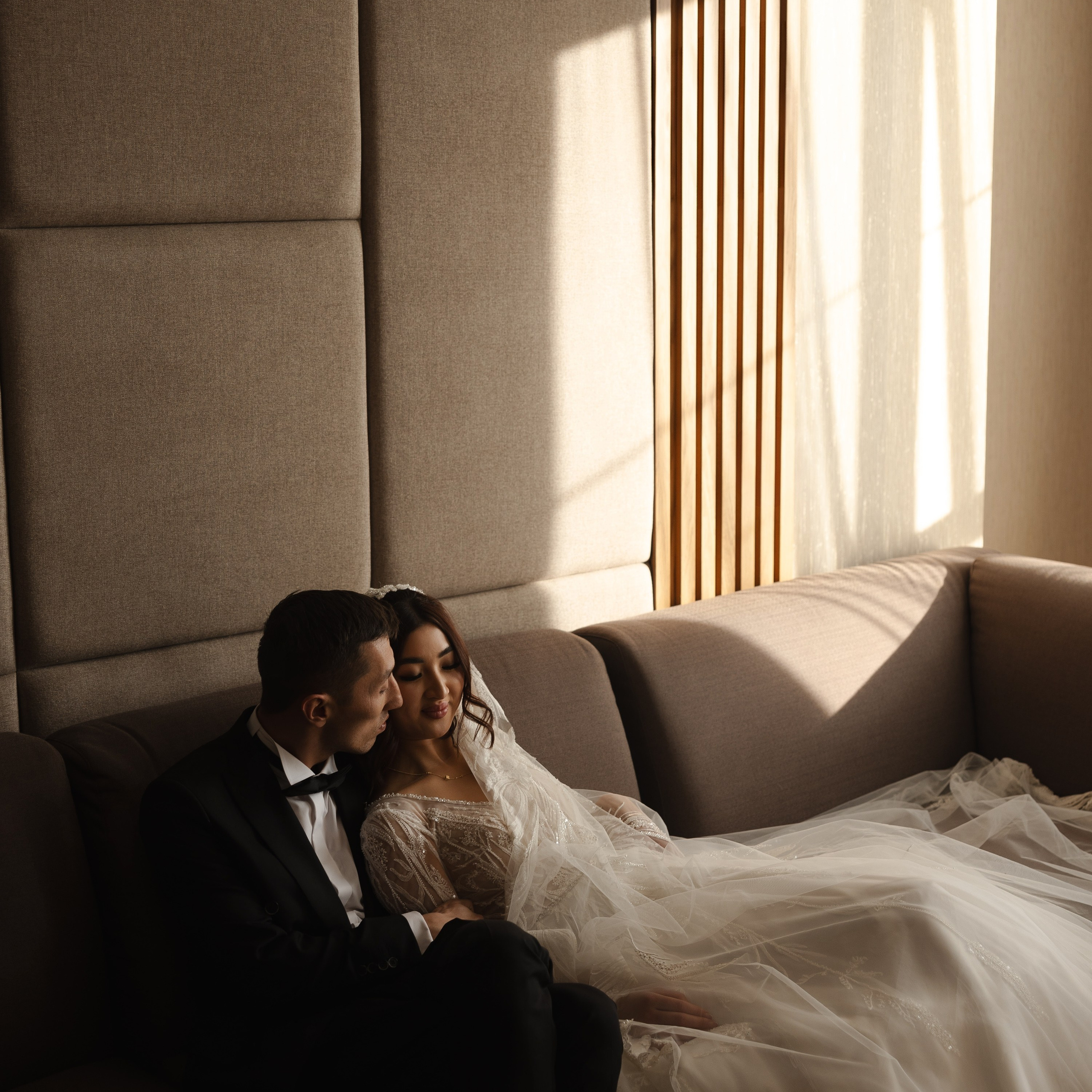 Manas & Zhanara in hotel Sofia