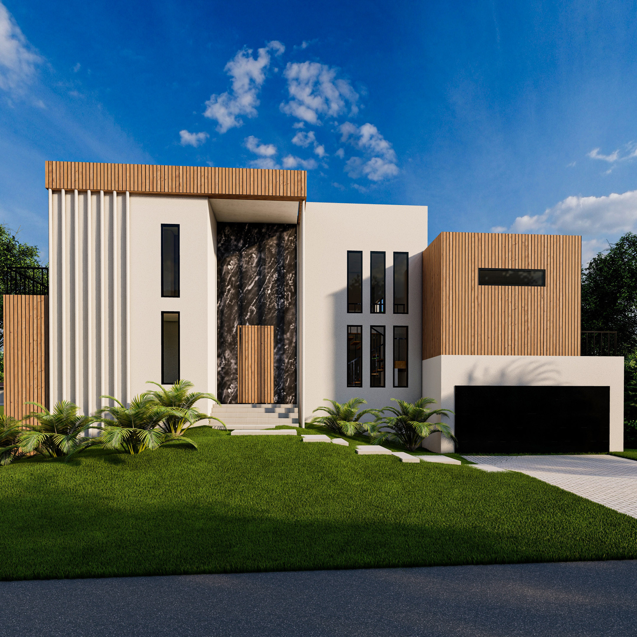 Private Residence. DESIGN DRAFT 3D