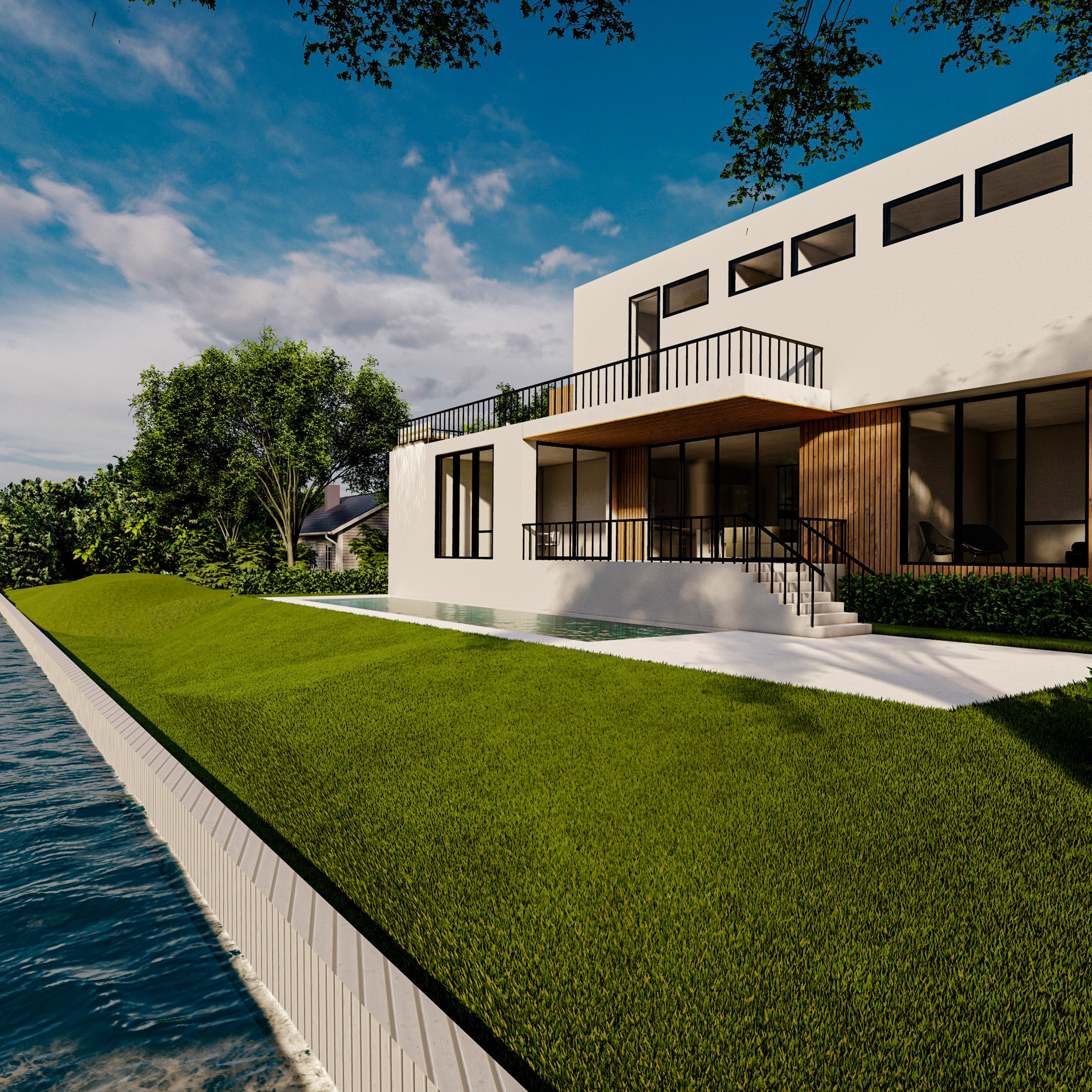 Private Residence. DESIGN DRAFT 3D