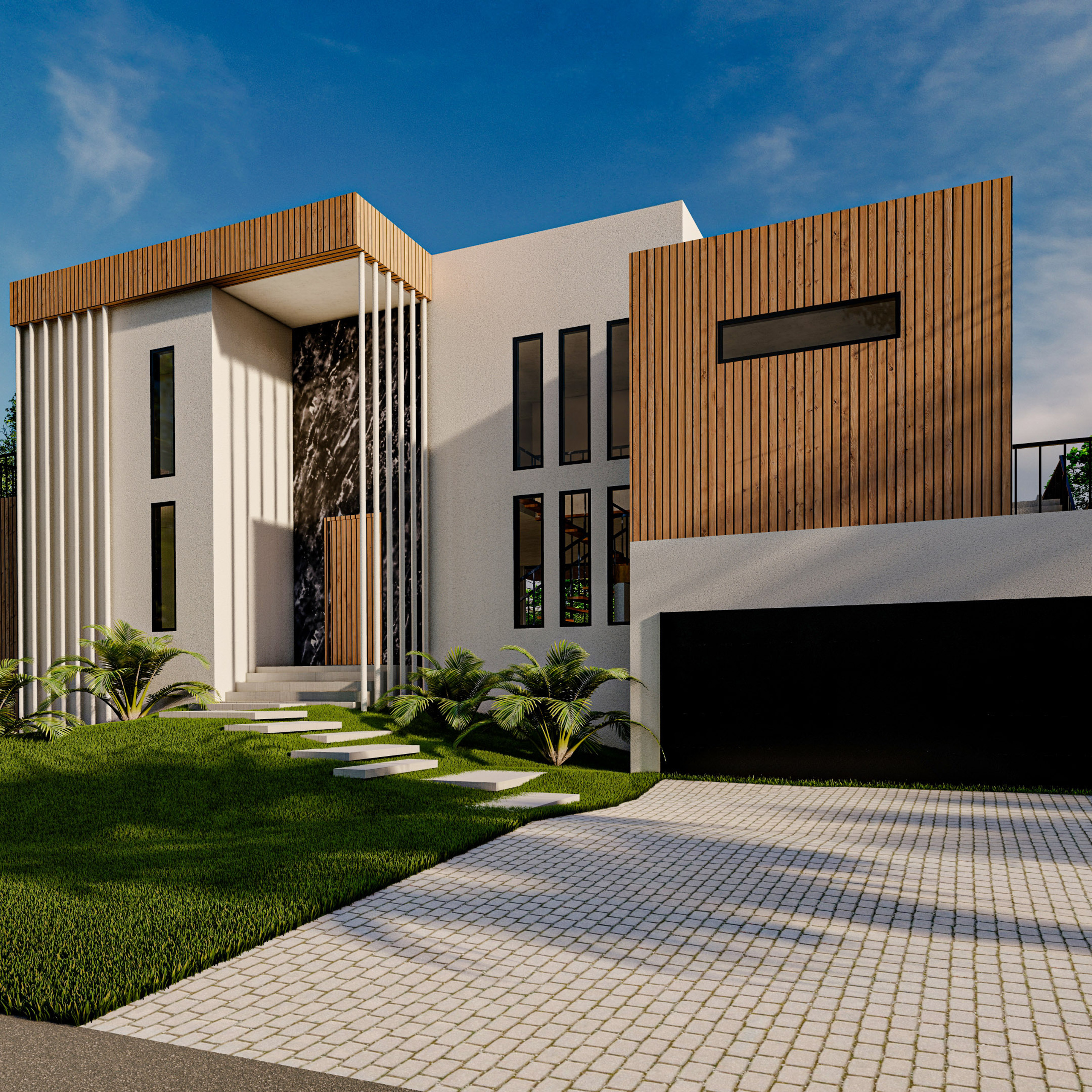 Private Residence. DESIGN DRAFT 3D