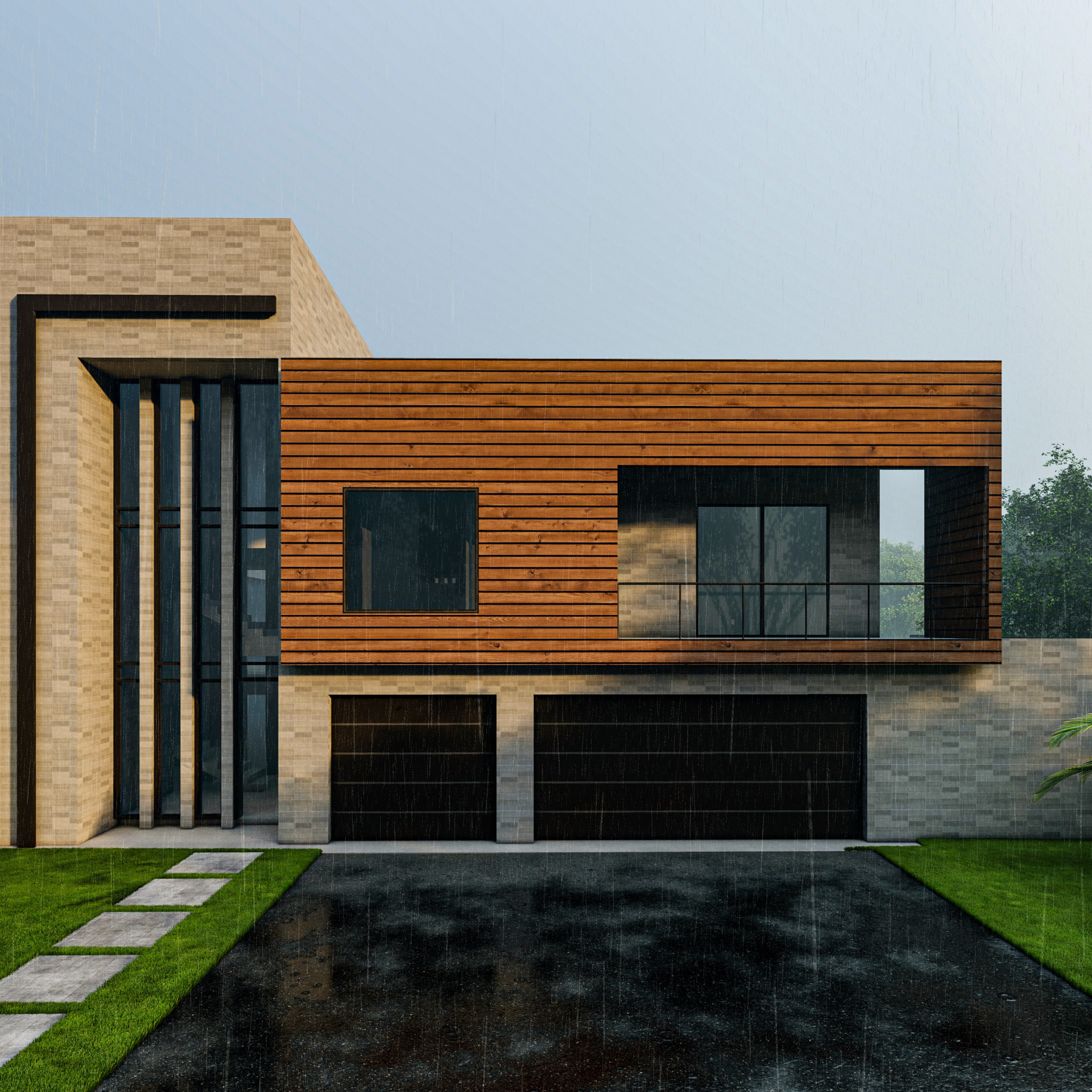 Private Residence. DESIGN DRAFT 3D