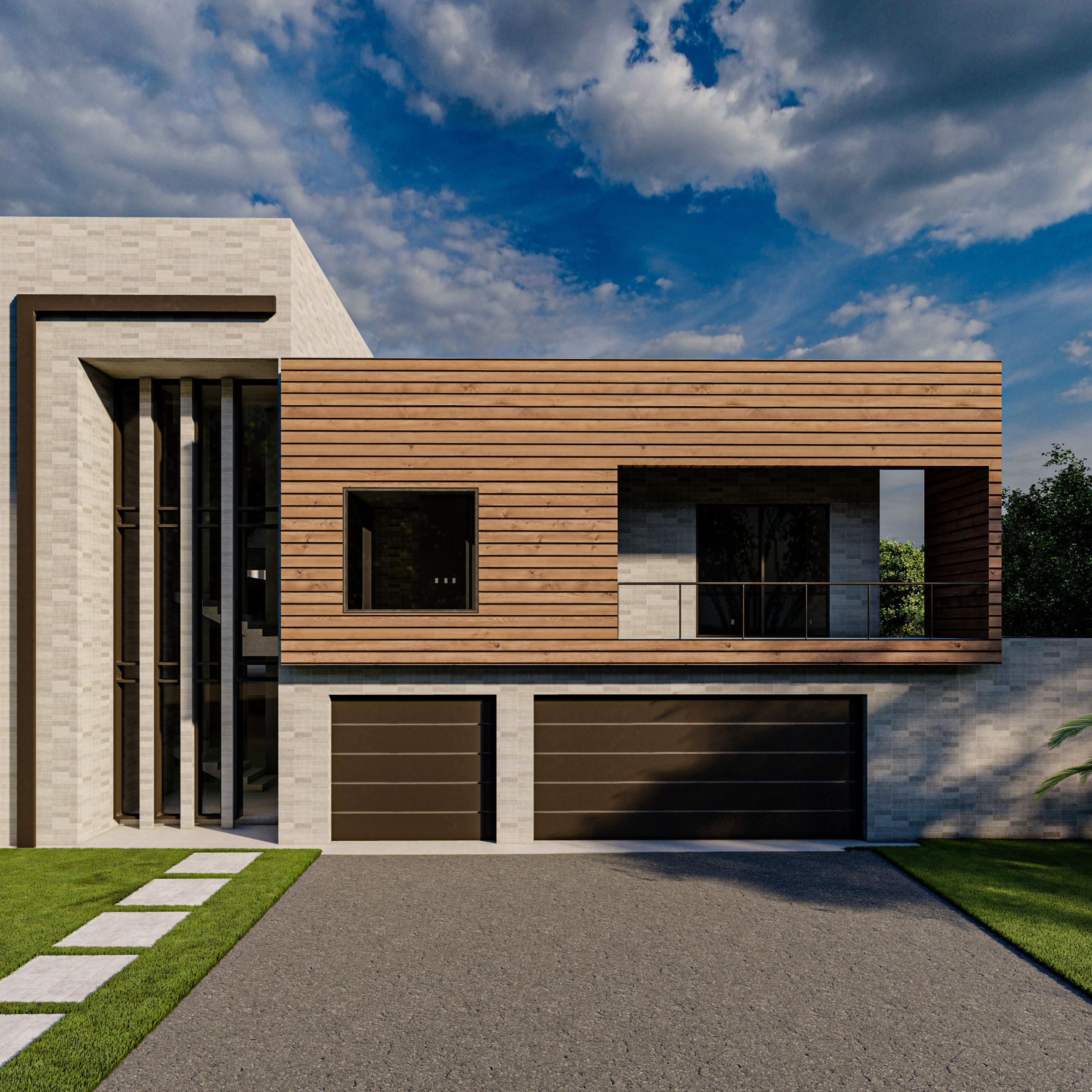 Private Residence. DESIGN DRAFT 3D