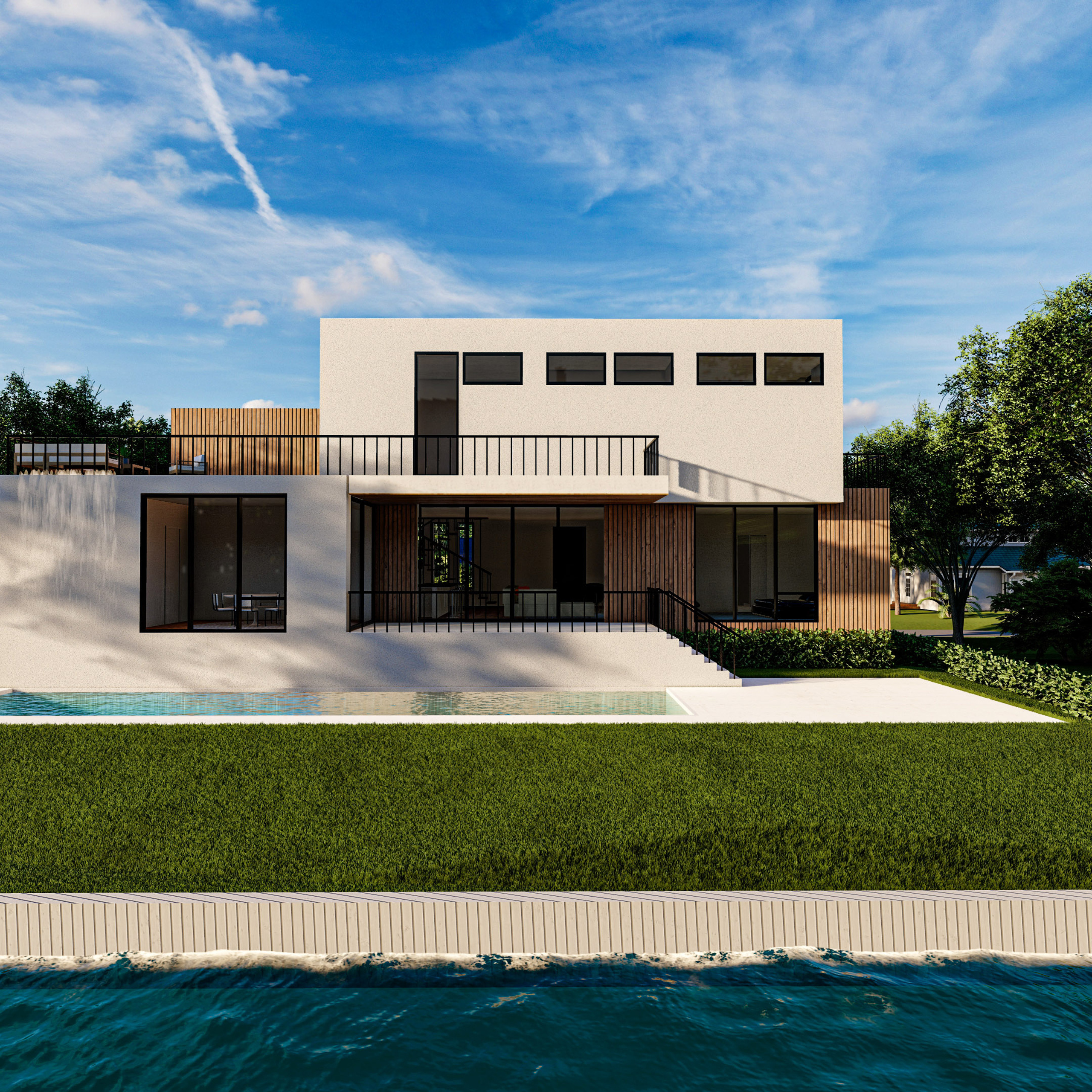 Private Residence. DESIGN DRAFT 3D