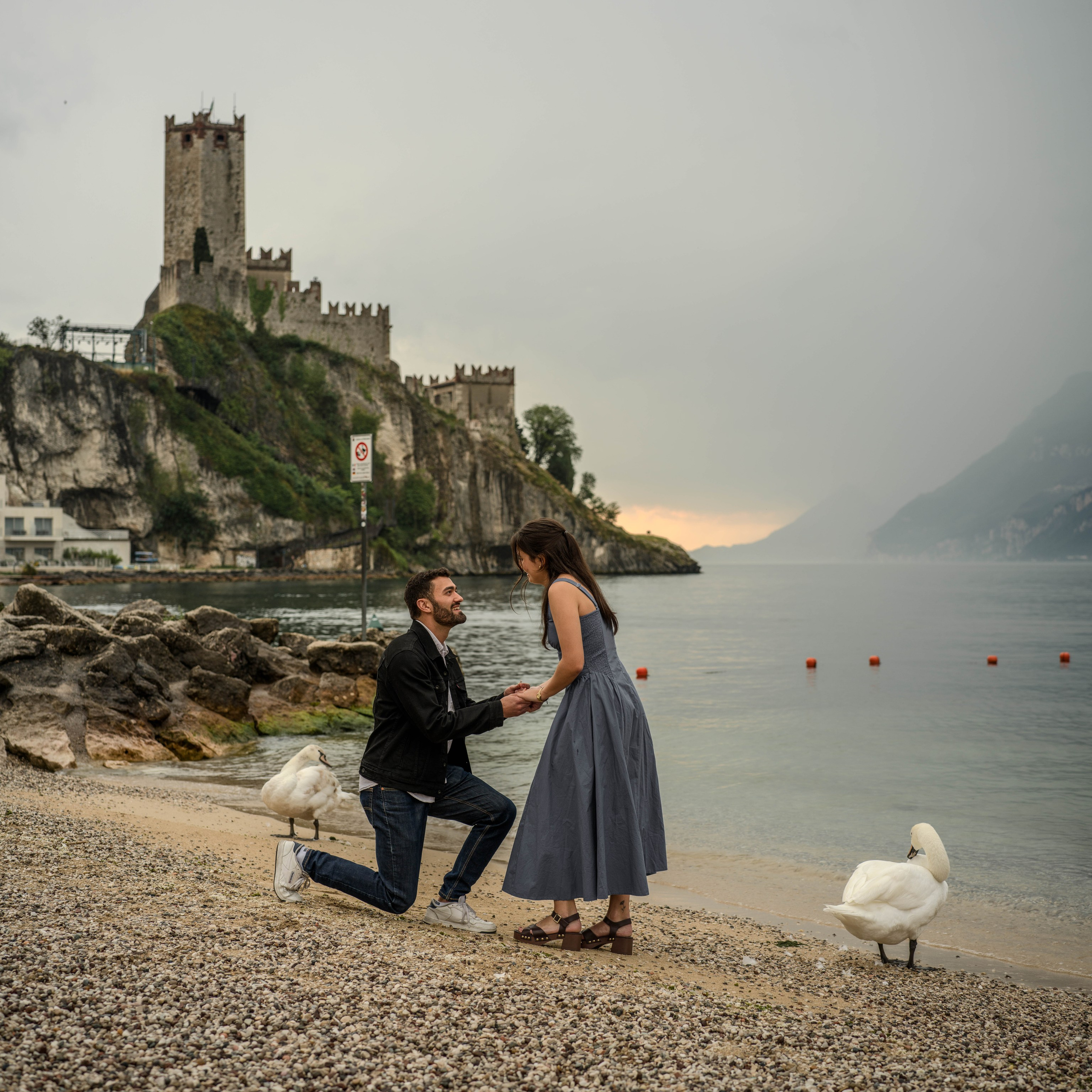 Proposal & Elopement at Lake Garda
