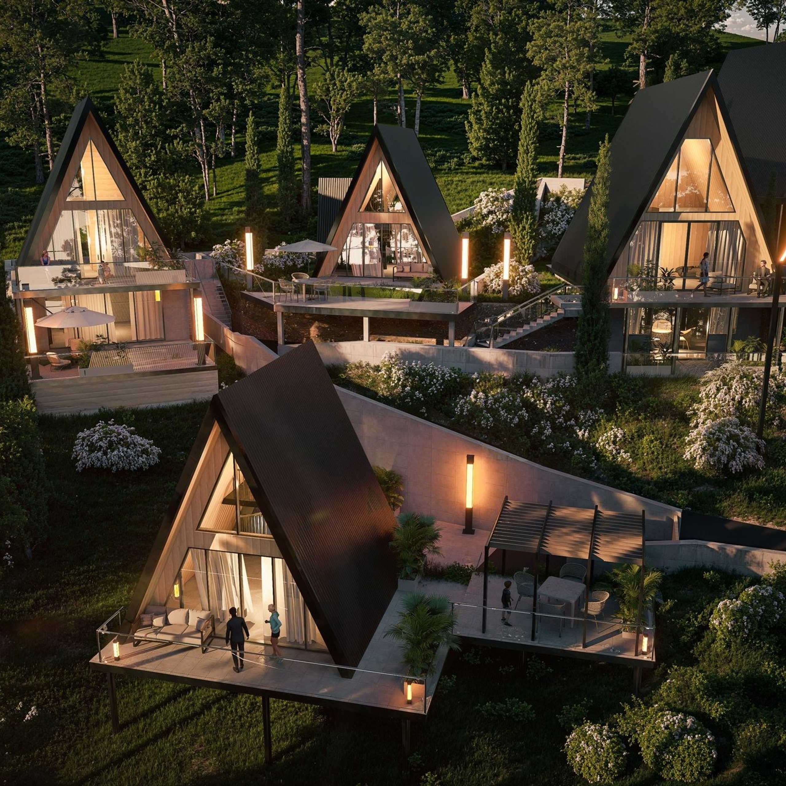 Cottages in the Georgian mountains - 2024