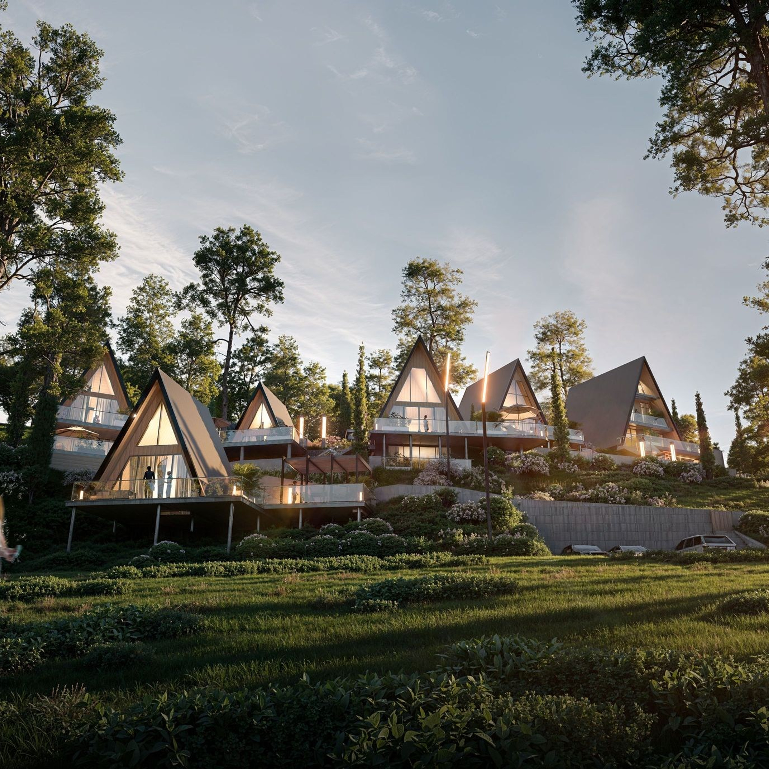 Cottages in the Georgian mountains - 2024