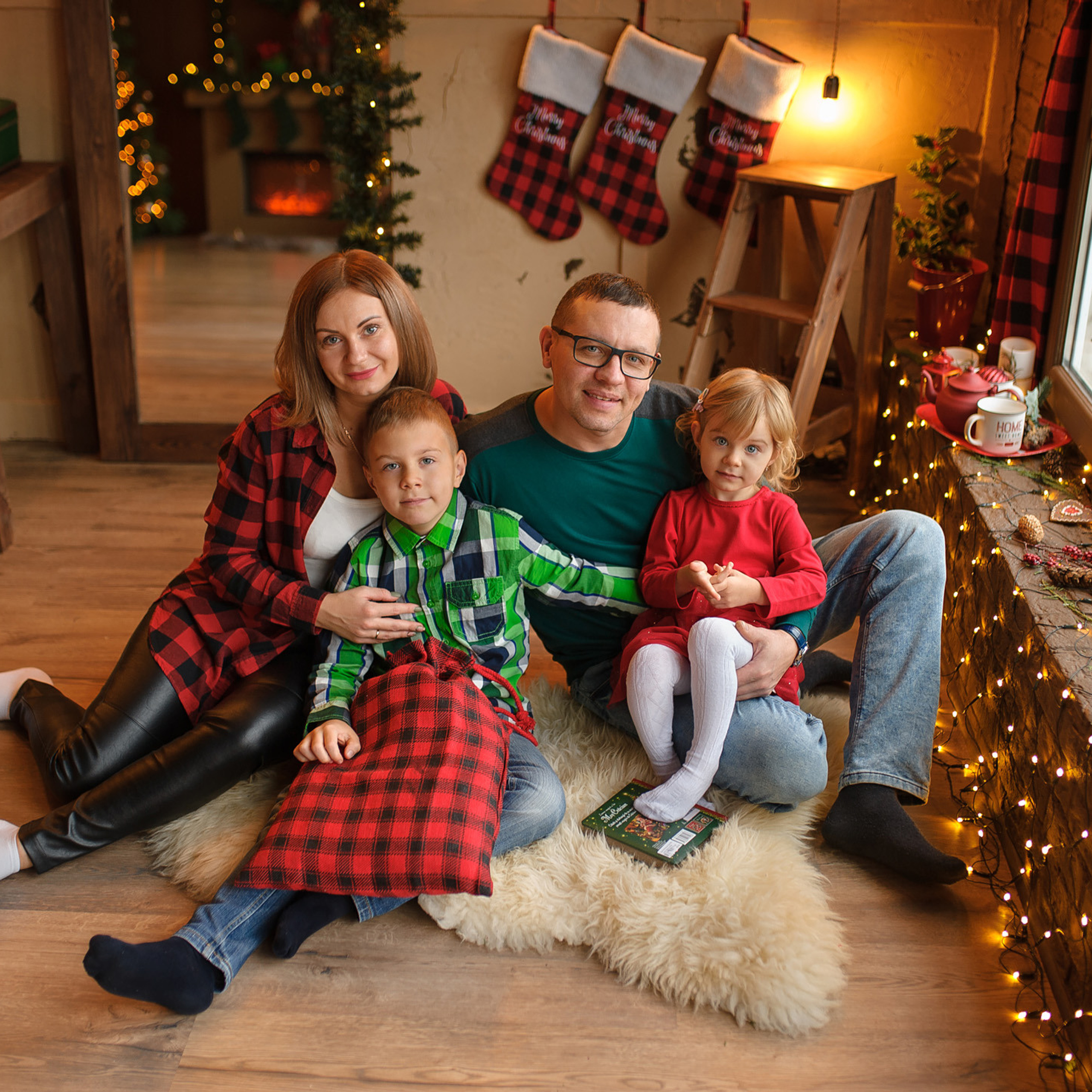 Новогодняя Фотосессия. Семейный фотограф в Кишинёве THOMAS SHTIFT