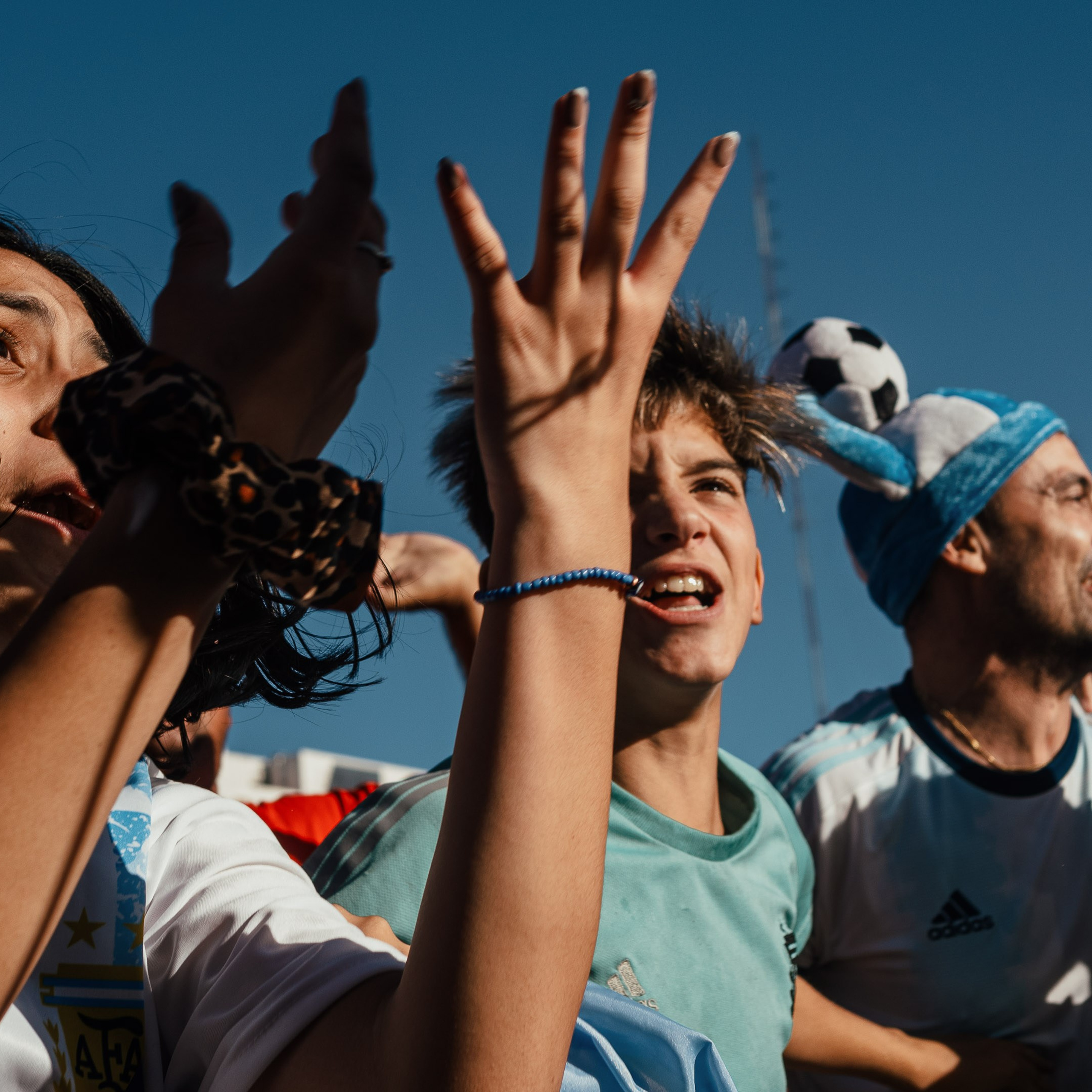 Argentina World Cup Champion. Celebrations in the City of Buenos Aires. Federico Borobio, street and documentary photography.