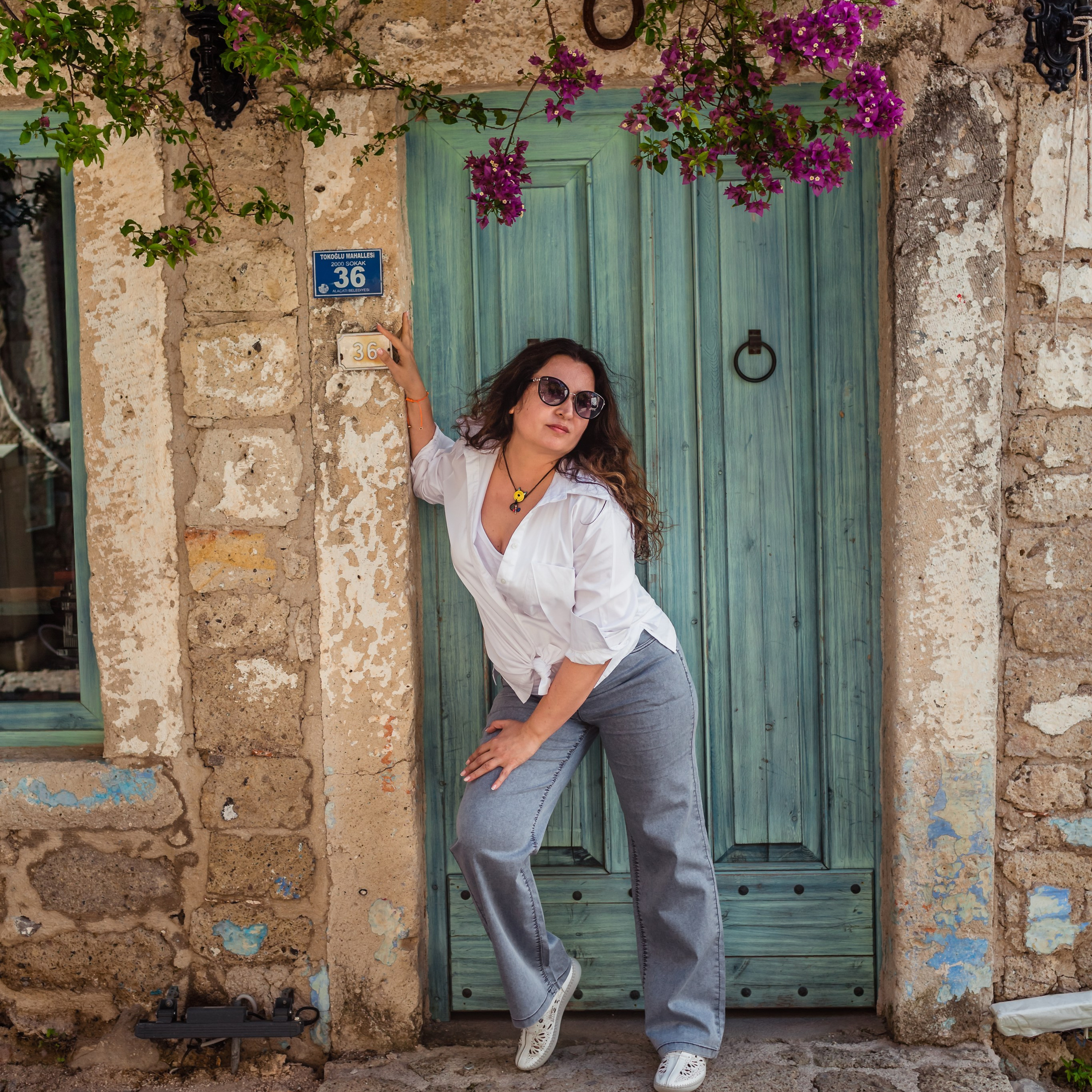 Фотосессия для туристической группы в Алачаты, Чешме