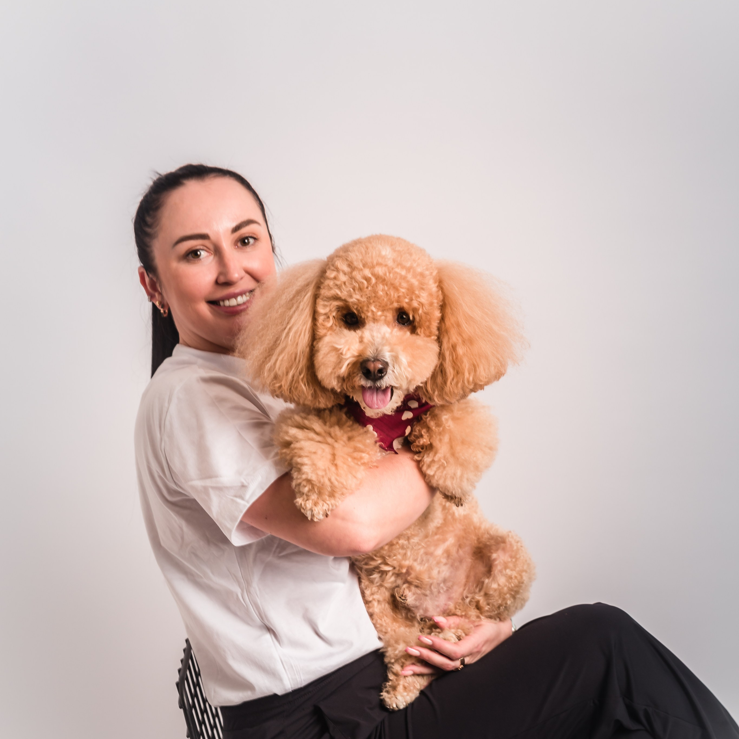 Фотосессия с собакой