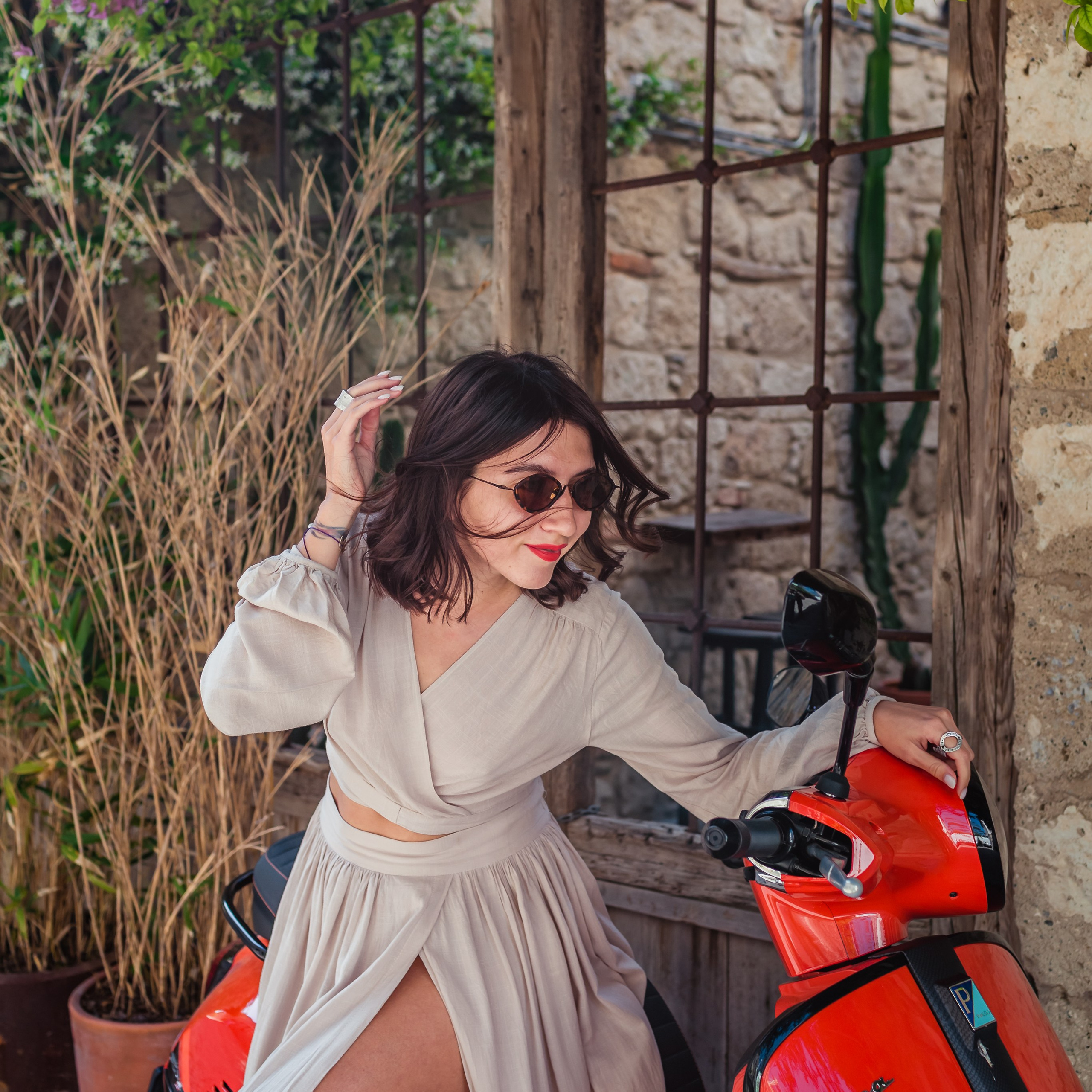 Фотосессия для туристической группы в Алачаты, Чешме