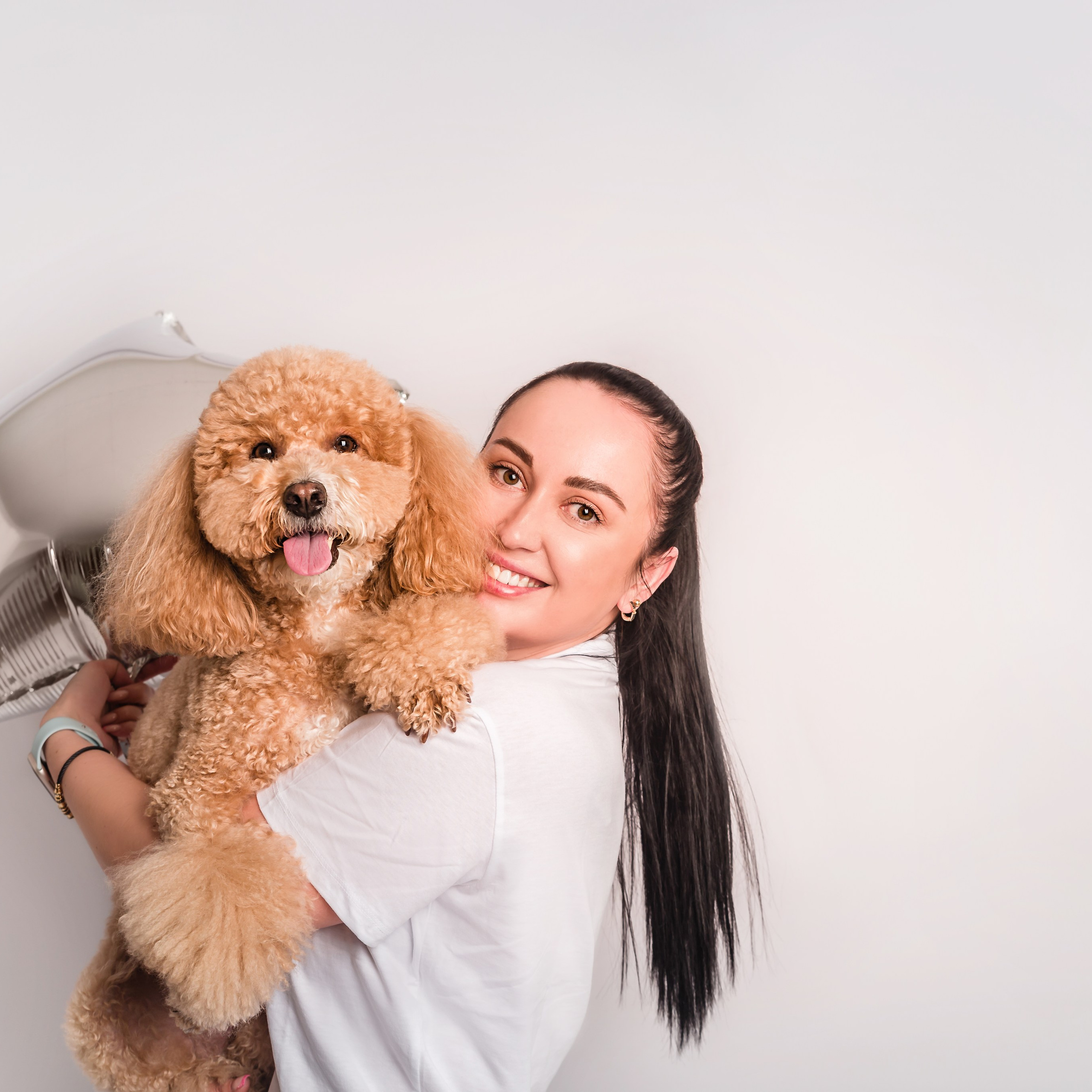 Фотосессия с собакой