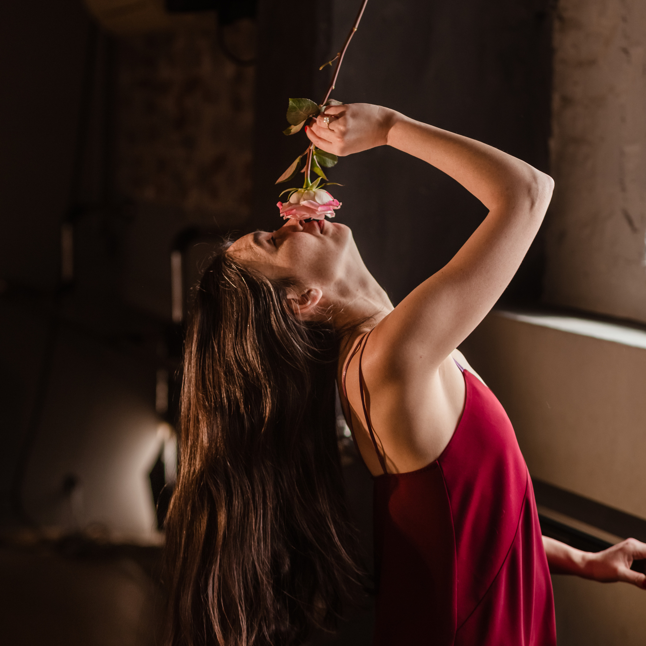 Alina’s content photoshooting