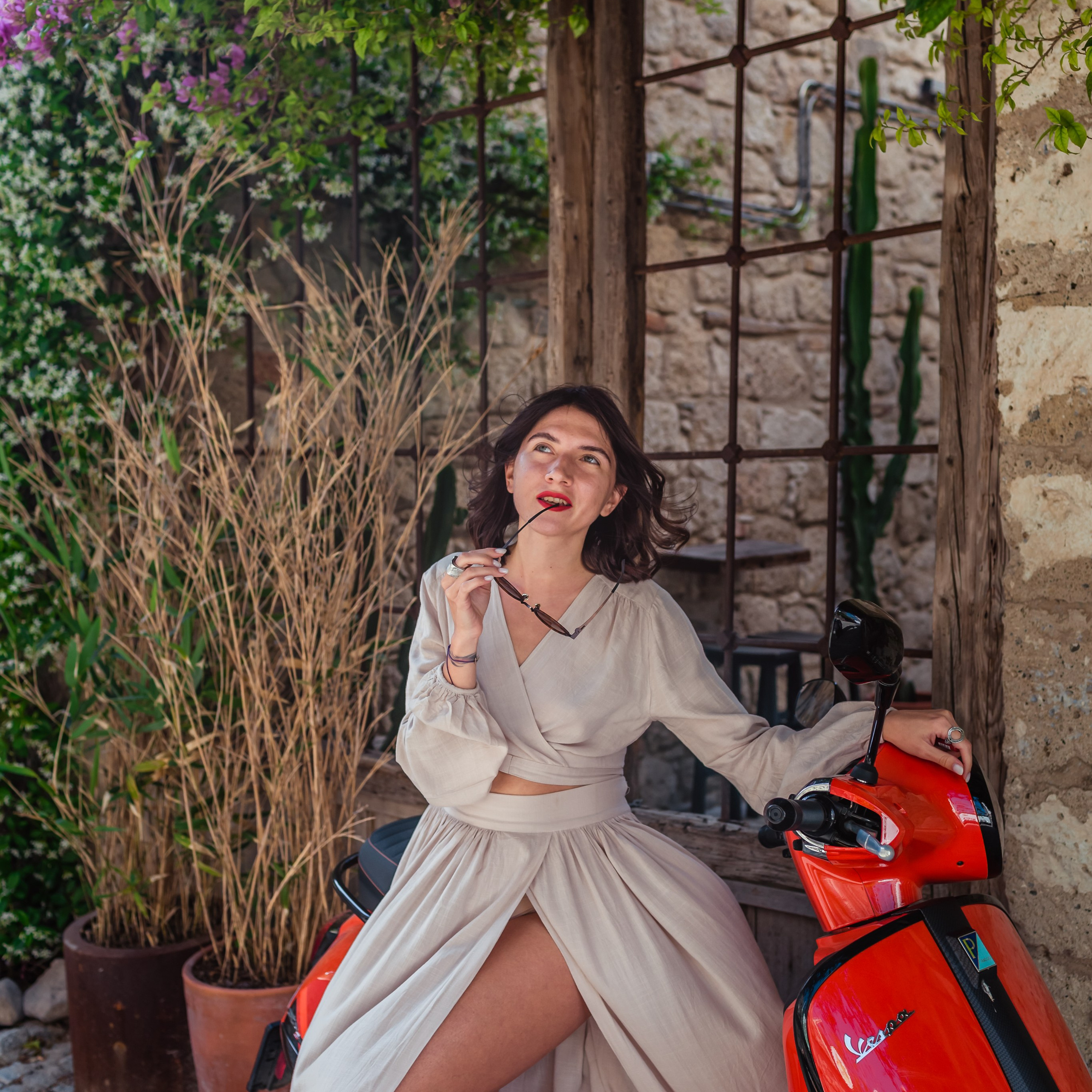 Фотосессия для туристической группы в Алачаты, Чешме