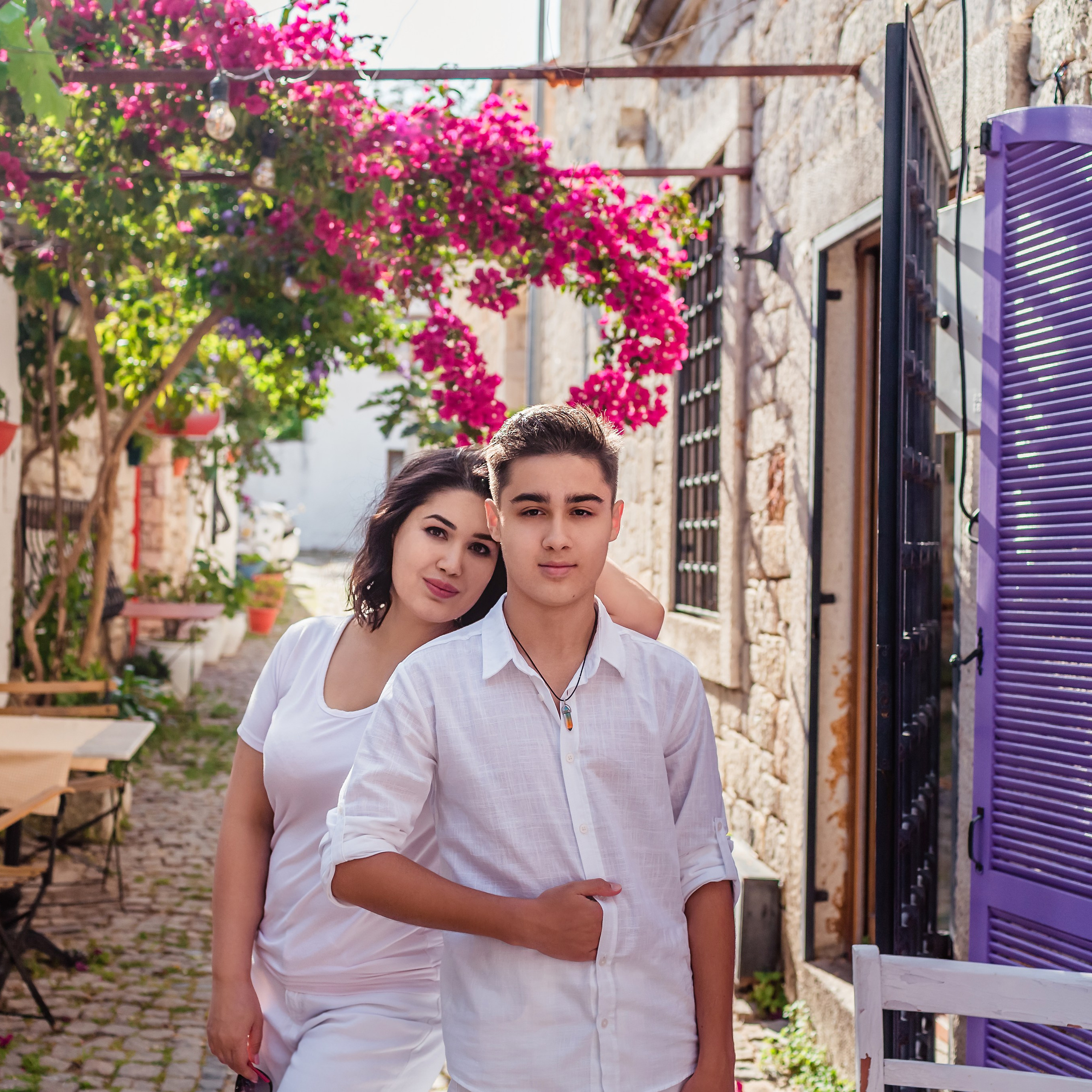 Фотосессия для туристической группы в Алачаты, Чешме