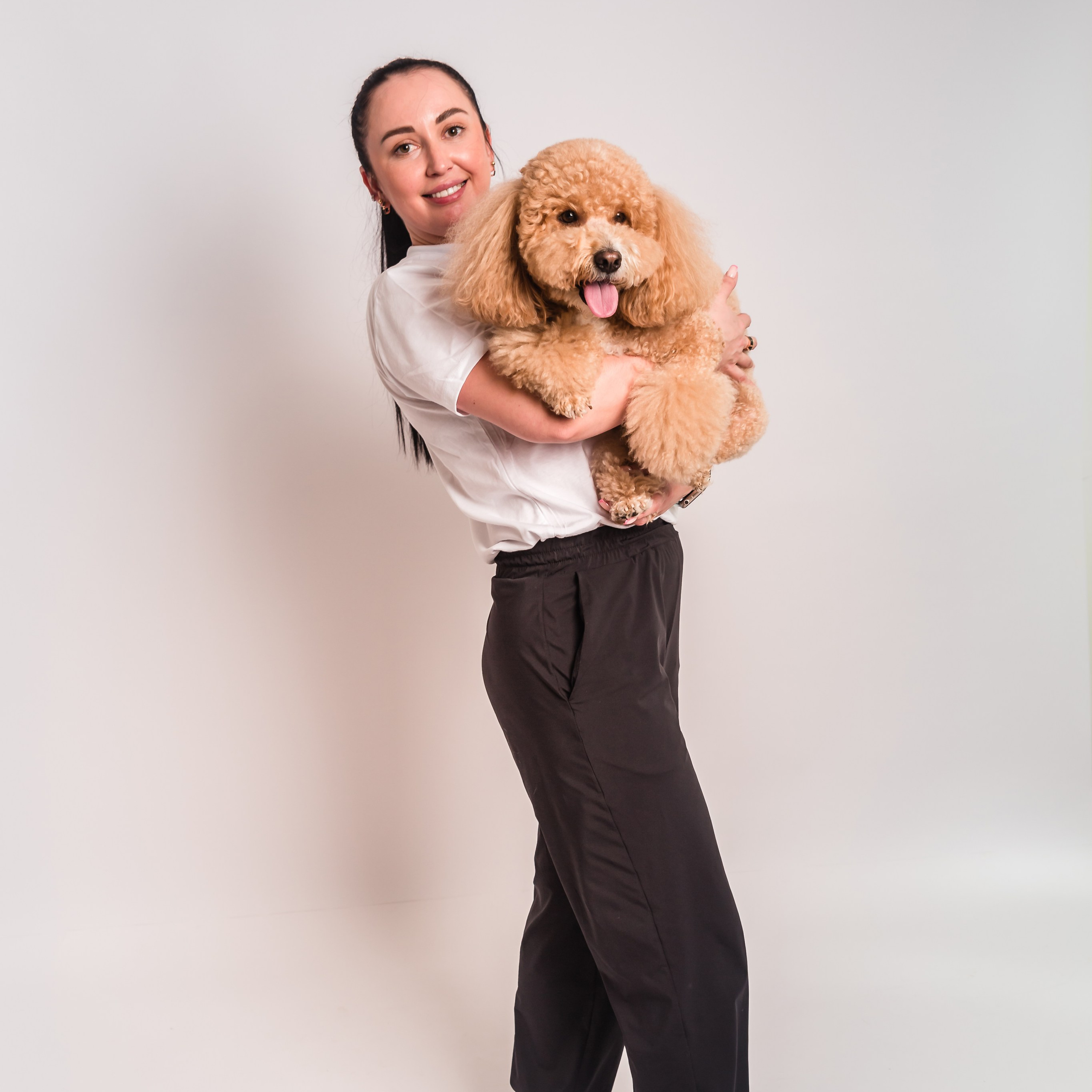 Фотосессия с собакой