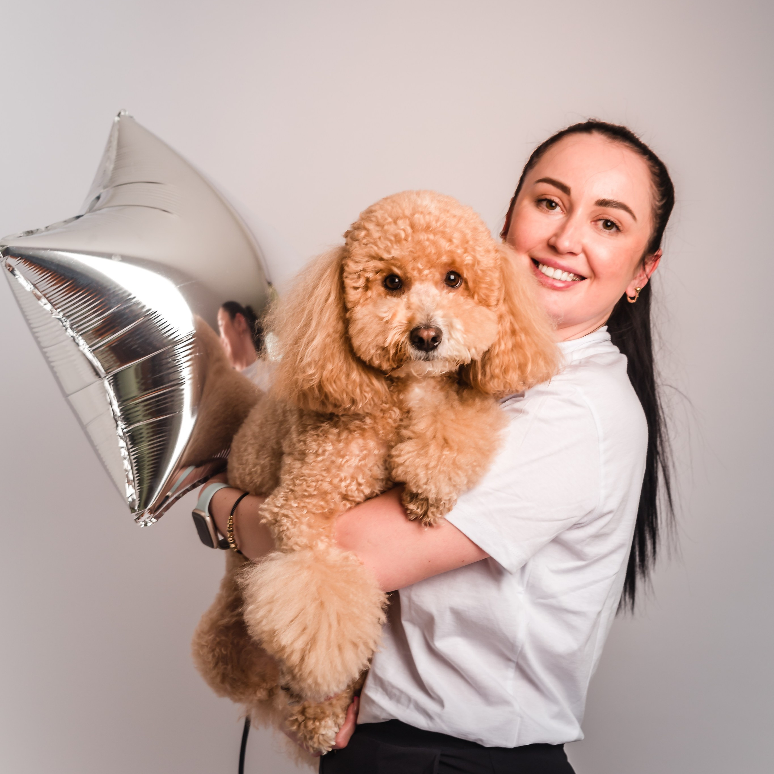 Фотосессия с собакой