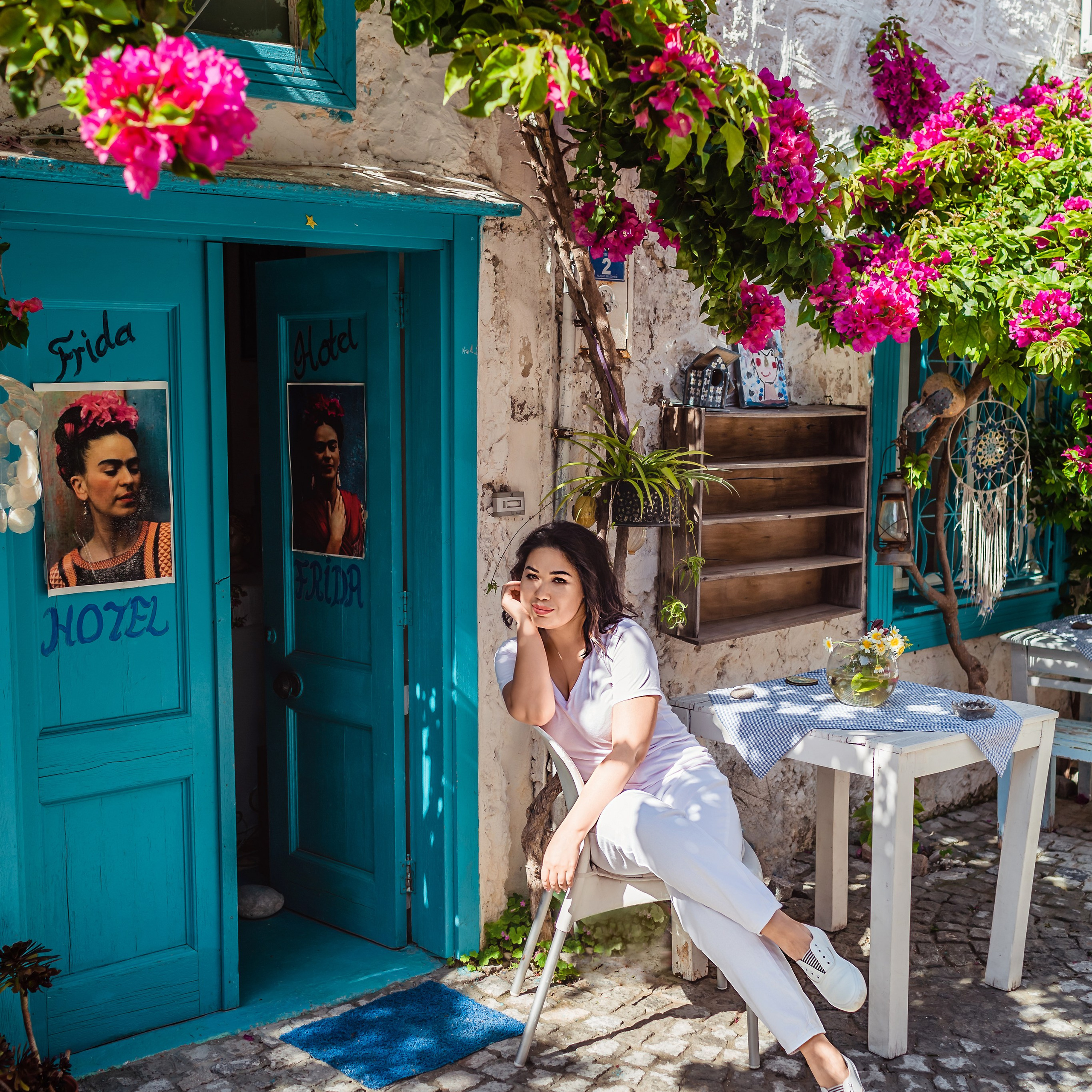 Фотосессия для туристической группы в Алачаты, Чешме