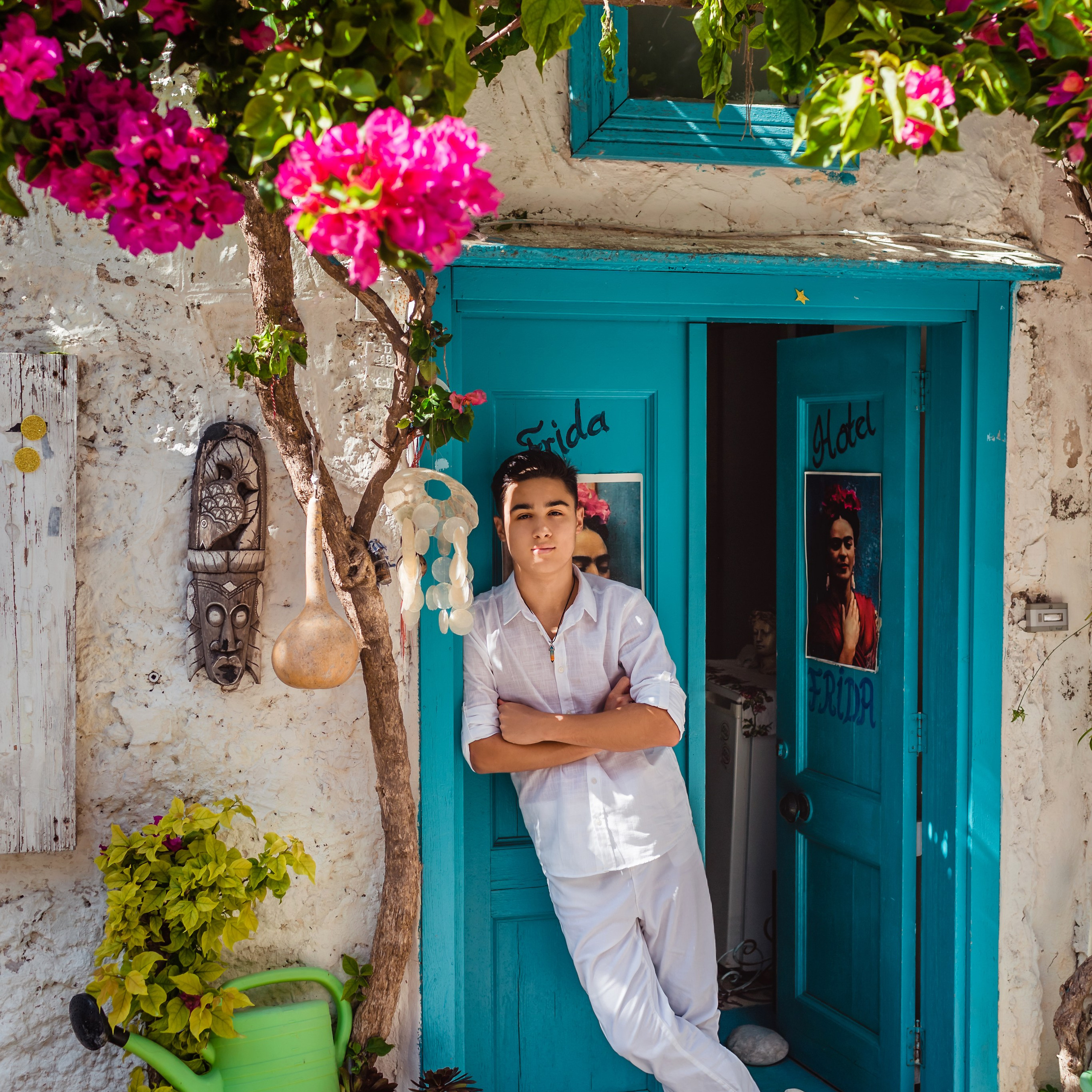 Фотосессия для туристической группы в Алачаты, Чешме