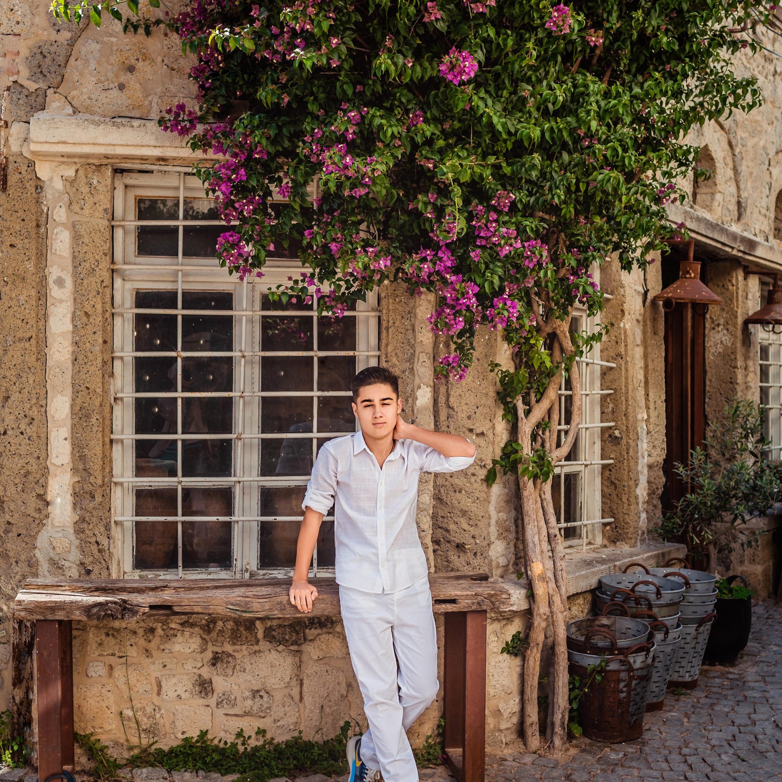 Фотосессия для туристической группы в Алачаты, Чешме