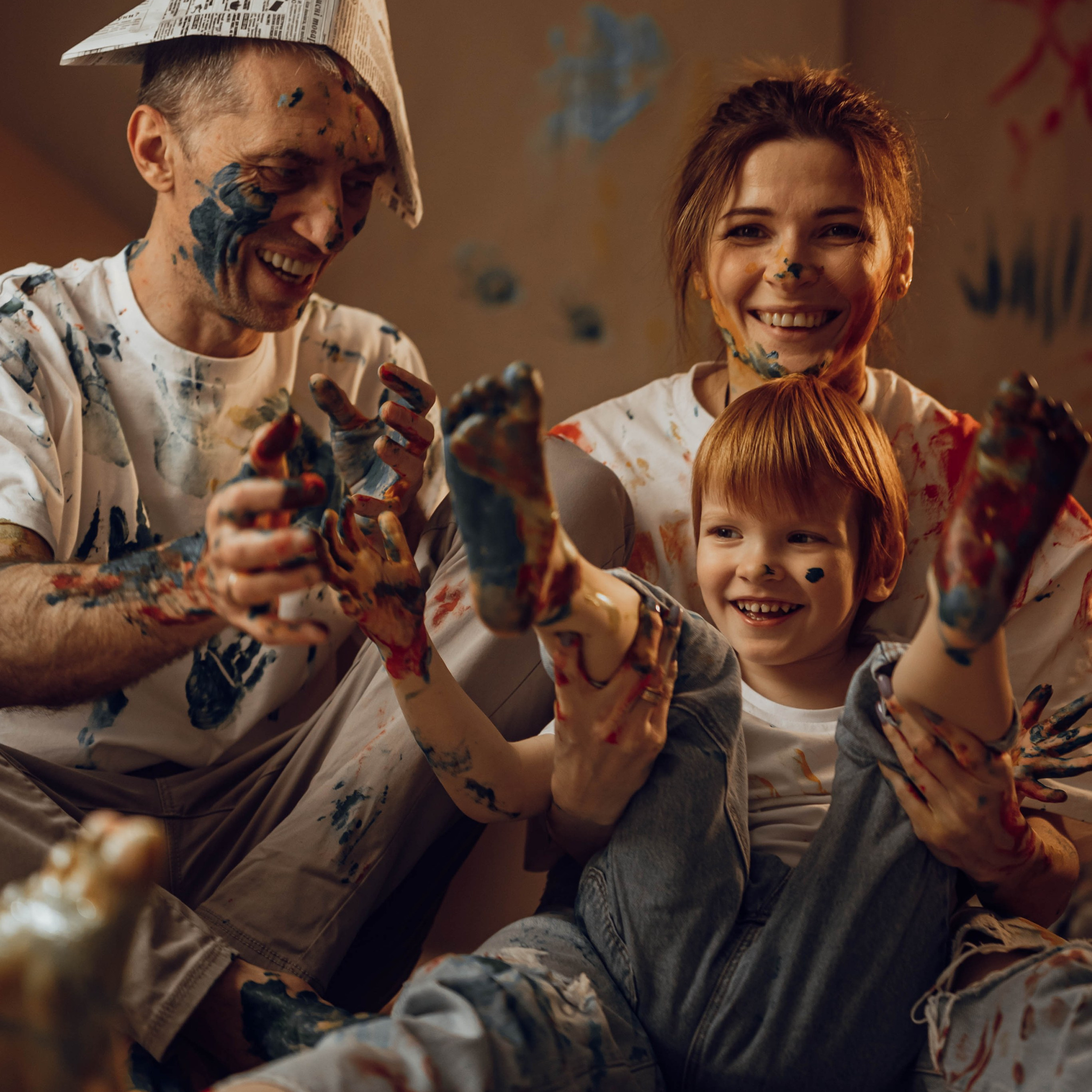 Полина, Вова и Назар