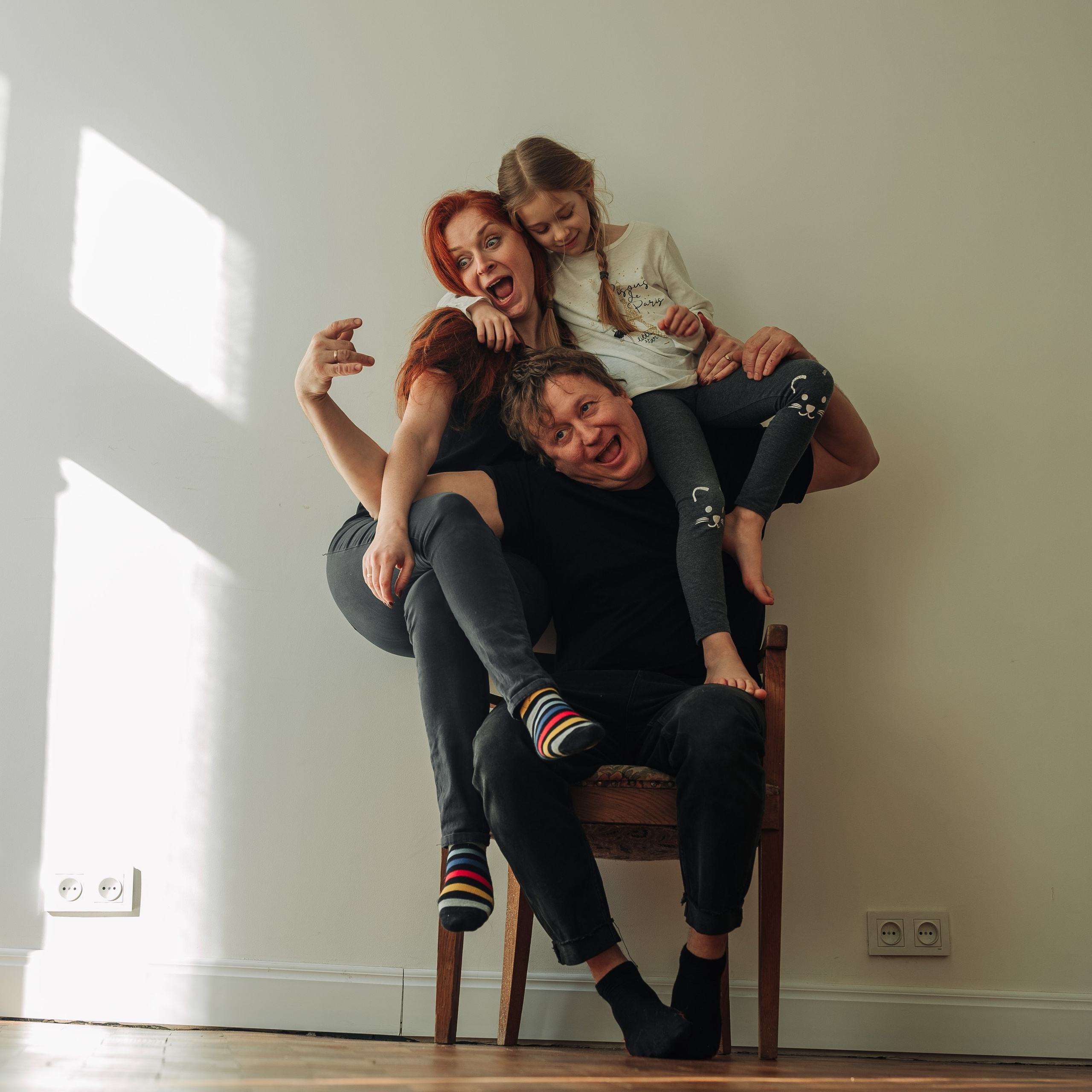 Оля, Дима, Эля