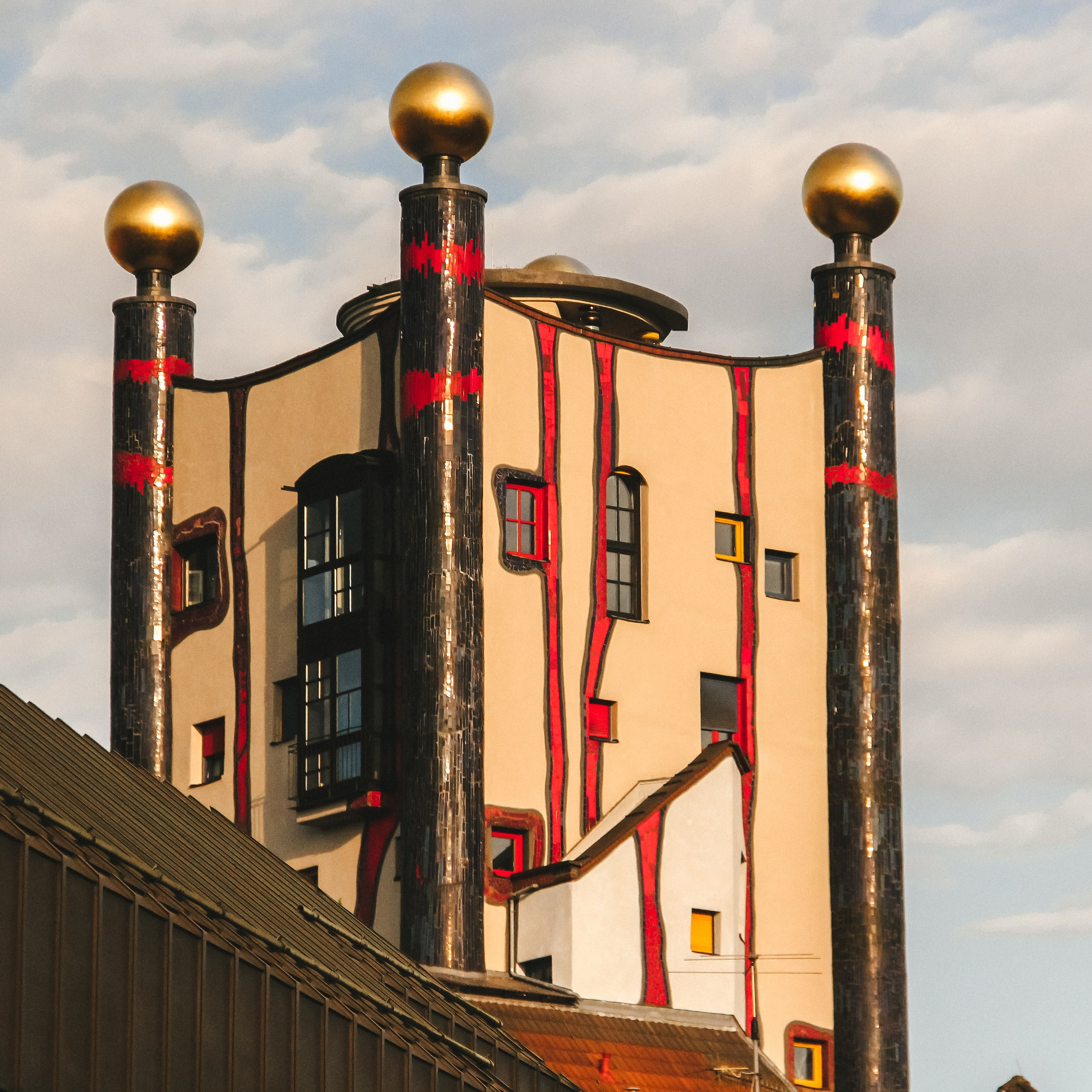 Синяя труба в Карлсруэ. Фотограф в Германии — Мария Чистякова