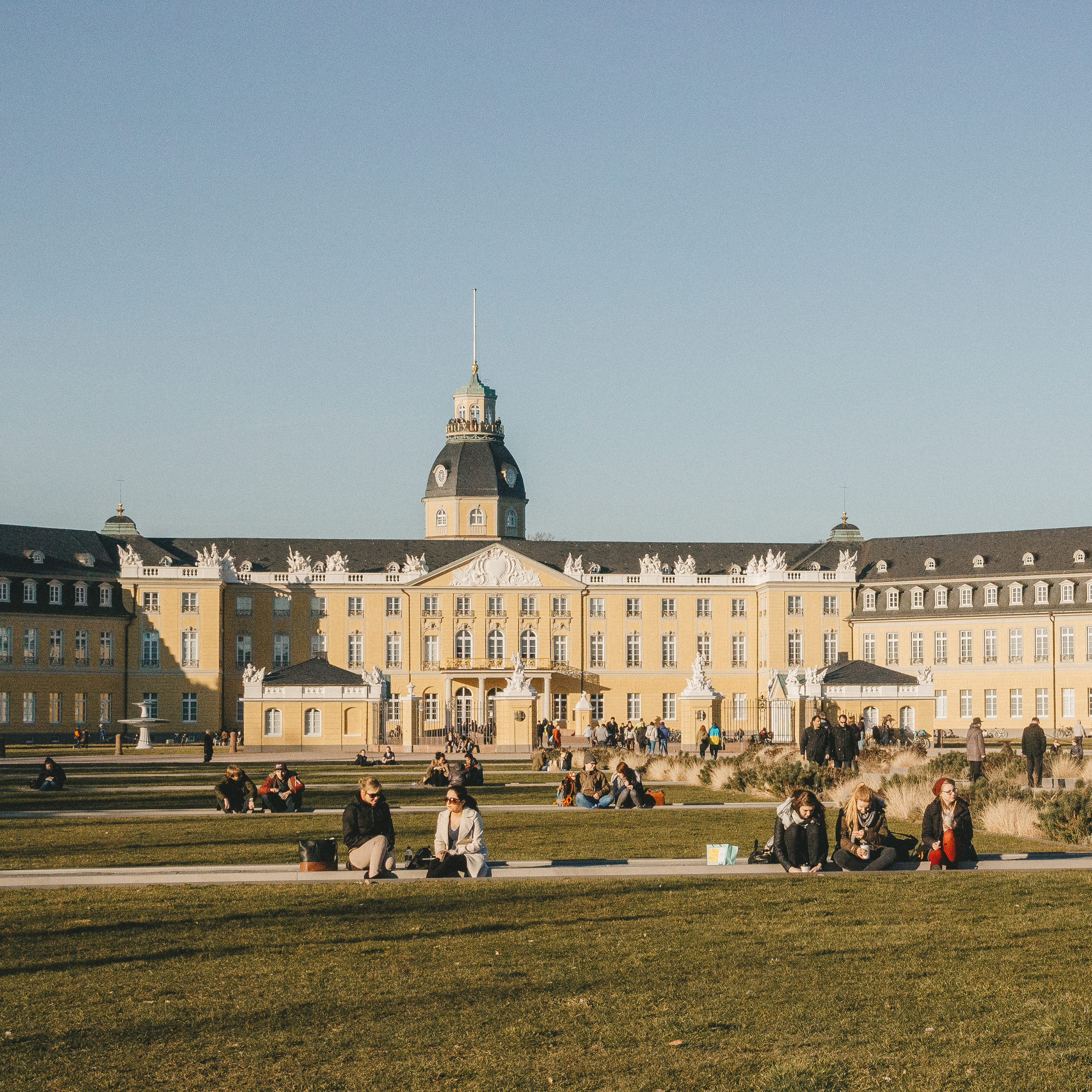 Синяя труба в Карлсруэ. Фотограф в Германии — Мария Чистякова