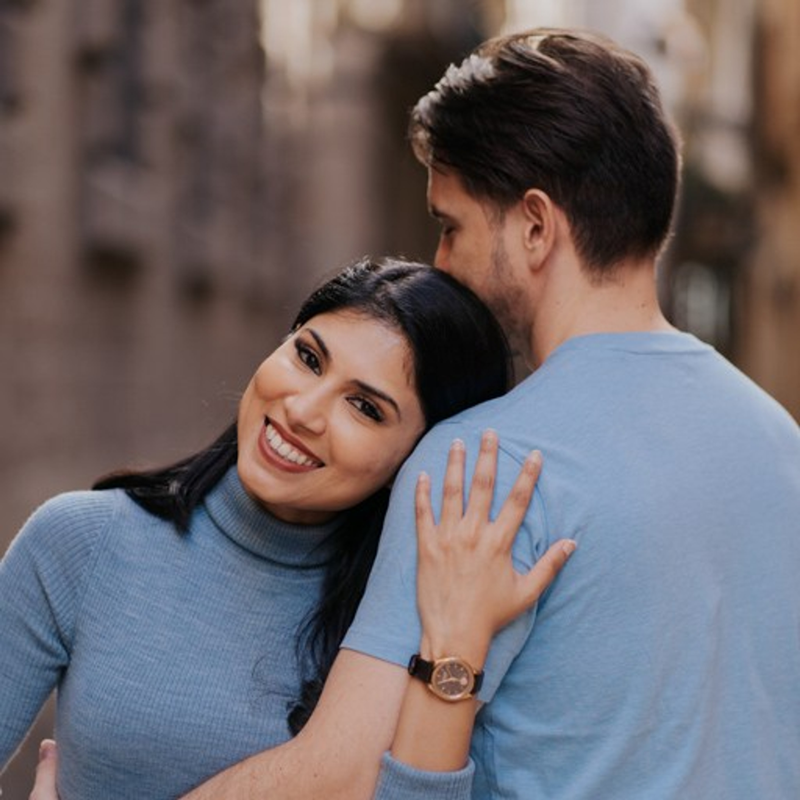Engagement photographer in Barcelona