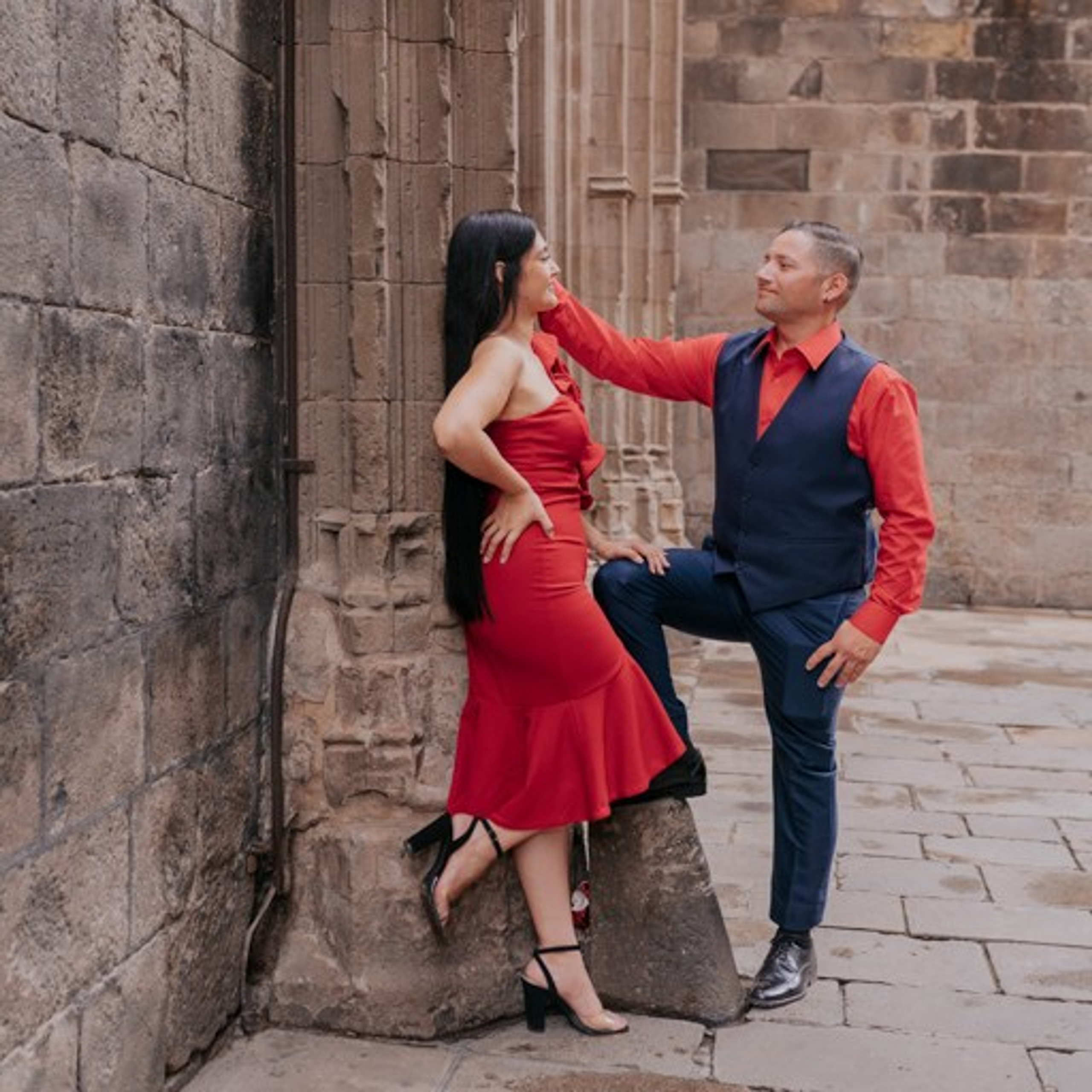 Photographer in Barcelona, Gothic Quarter